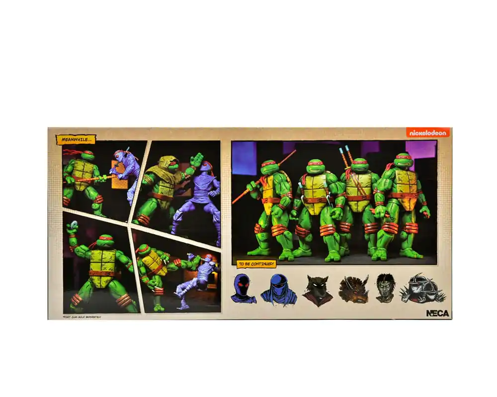 Teenage Mutant Ninja Turtles (Mirage Comics) Akcijske figure 4-paket Leonardo, Raphael, Michelangelo i Donatello 18 cm fotografija proizvoda