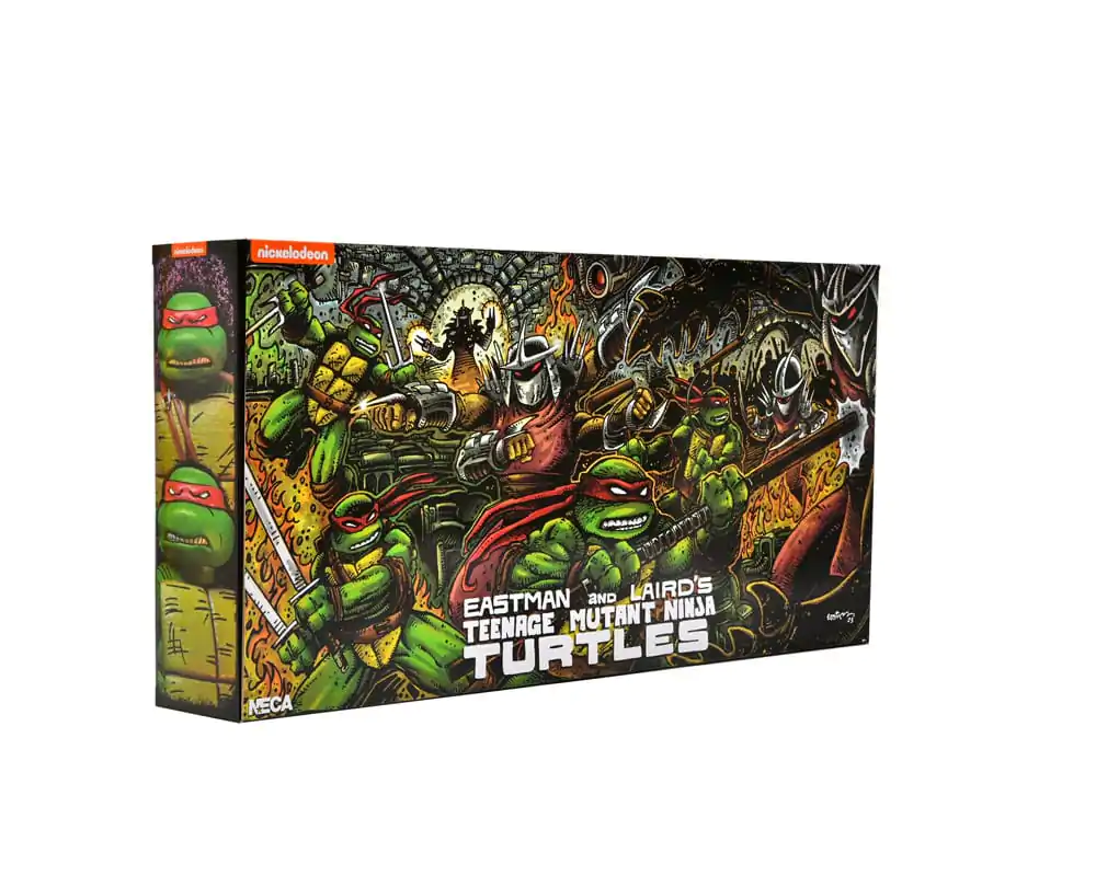 Teenage Mutant Ninja Turtles (Mirage Comics) Akcijske figure 4-paket Leonardo, Raphael, Michelangelo i Donatello 18 cm fotografija proizvoda