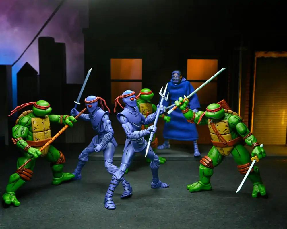 Teenage Mutant Ninja Turtles (Mirage Comics) Akcijske figure 4-paket Leonardo, Raphael, Michelangelo i Donatello 18 cm fotografija proizvoda