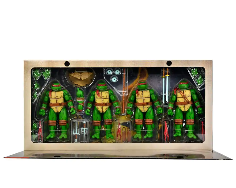 Teenage Mutant Ninja Turtles (Mirage Comics) Akcijske figure 4-paket Leonardo, Raphael, Michelangelo i Donatello 18 cm fotografija proizvoda