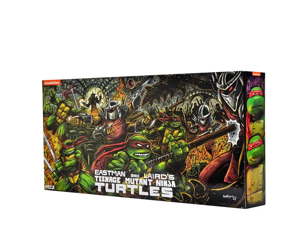 Teenage Mutant Ninja Turtles (Mirage Comics) Akcijske figure 4-paket Leonardo, Raphael, Michelangelo i Donatello 18 cm fotografija proizvoda