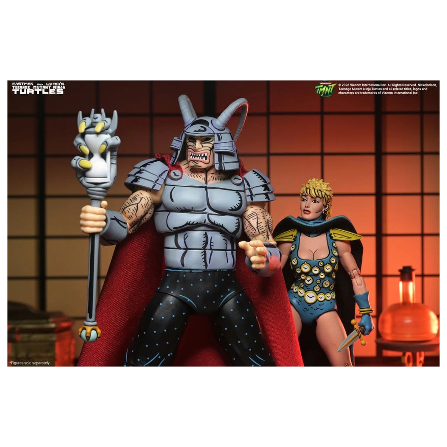 Teenage Mutant Ninja Turtles (Mirage Comics) akcijska figura Savanti Romero Warlord 18 cm fotografija proizvoda