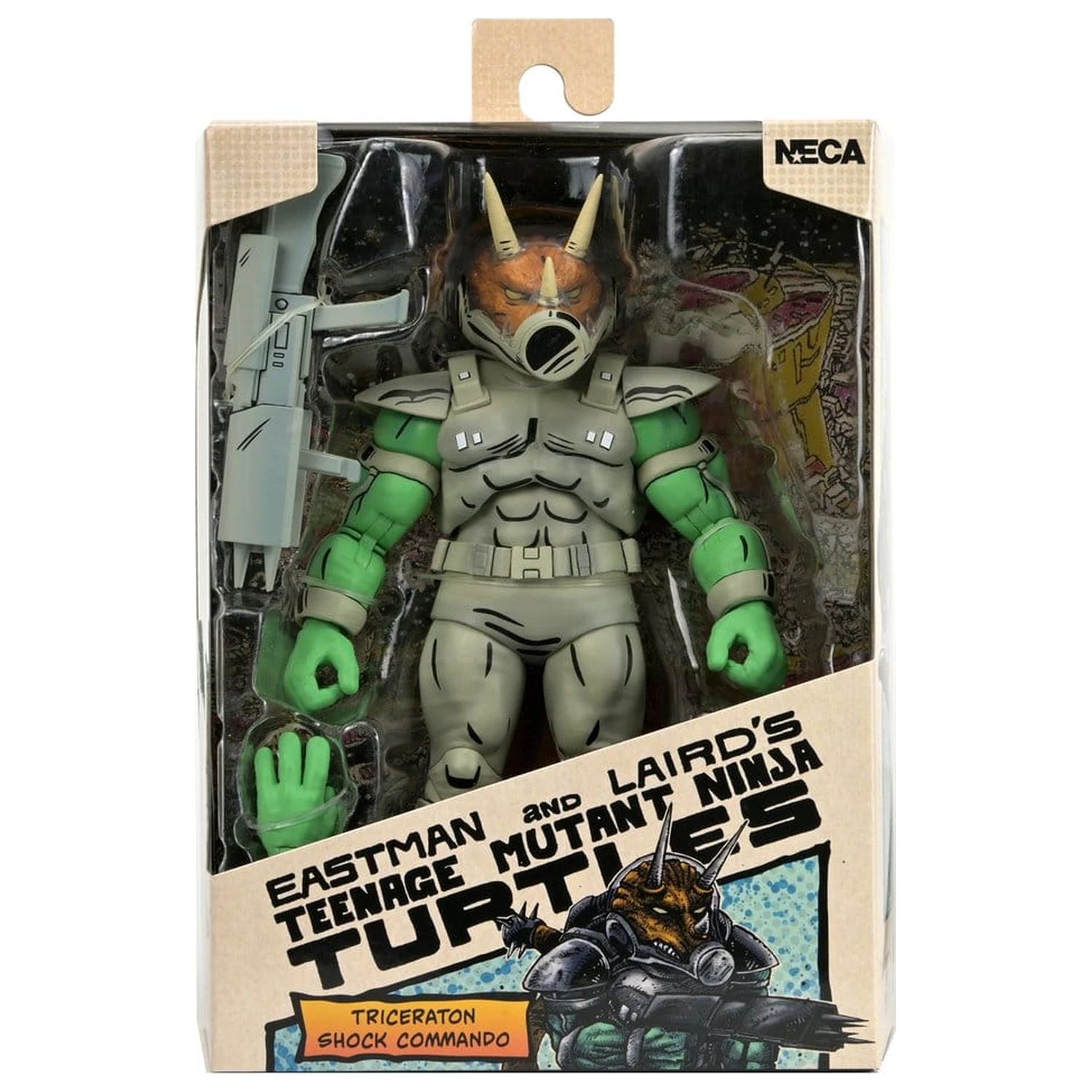 Teenage Mutant Ninja Turtles (Mirage Comics) Akcijska figura Shock Commando Triceraton 18 cm fotografija proizvoda