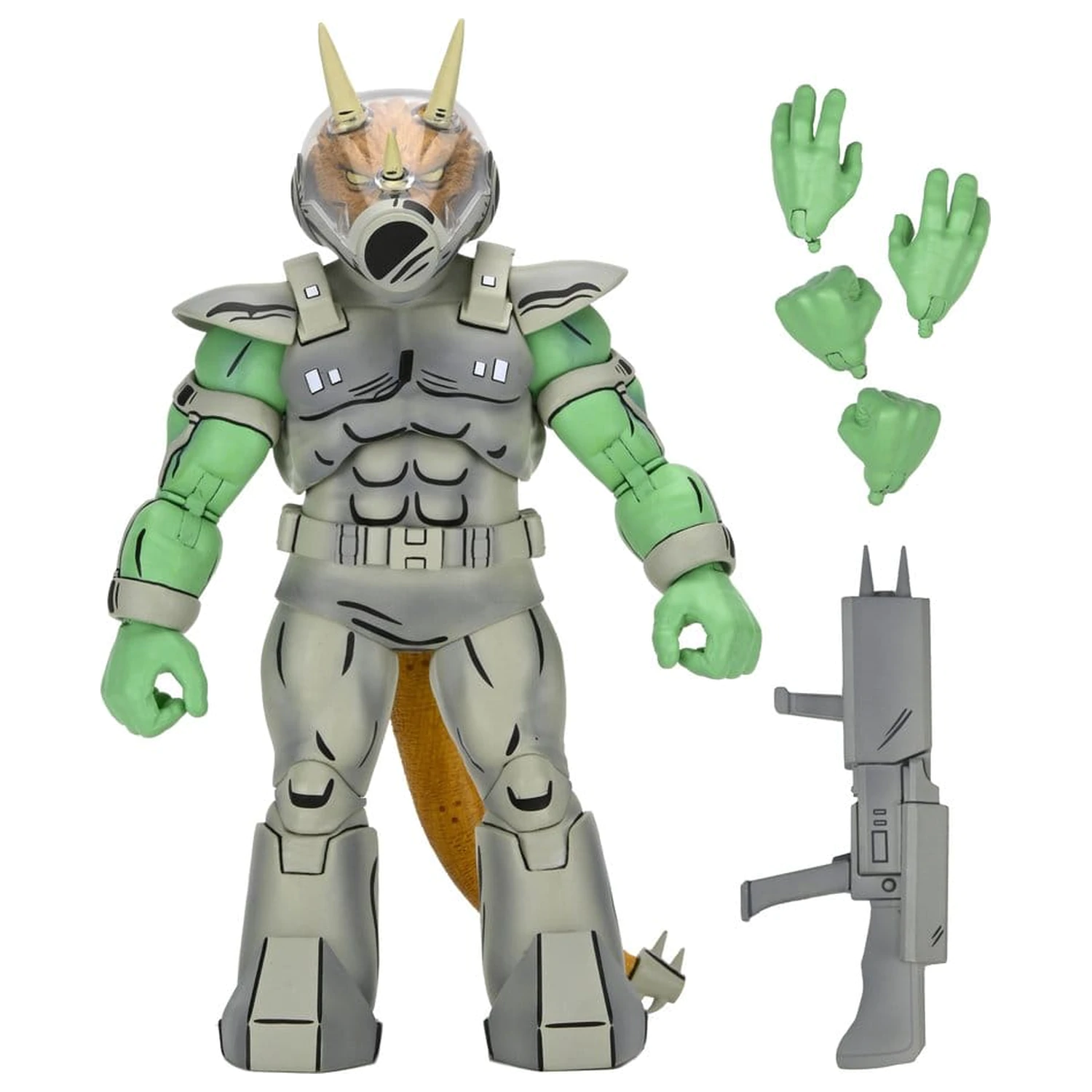 Teenage Mutant Ninja Turtles (Mirage Comics) Akcijska figura Shock Commando Triceraton 18 cm fotografija proizvoda