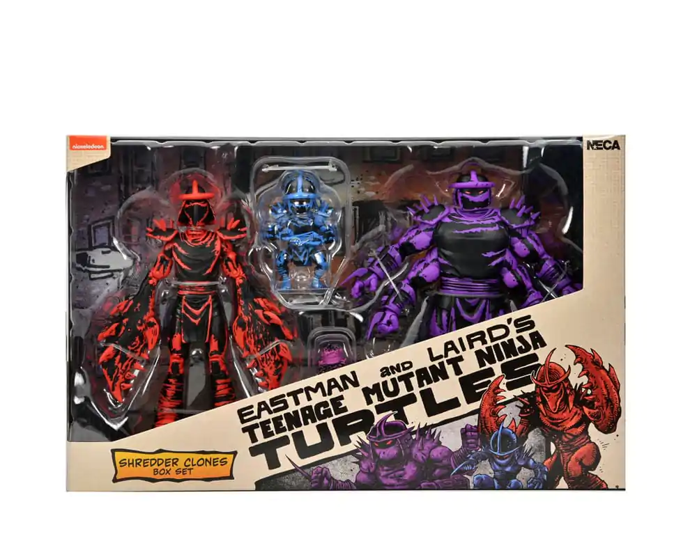 Teenage Mutant Ninja Turtles (Mirage Comics) akcijske figure Shredder Clones Box Set 18 cm fotografija proizvoda