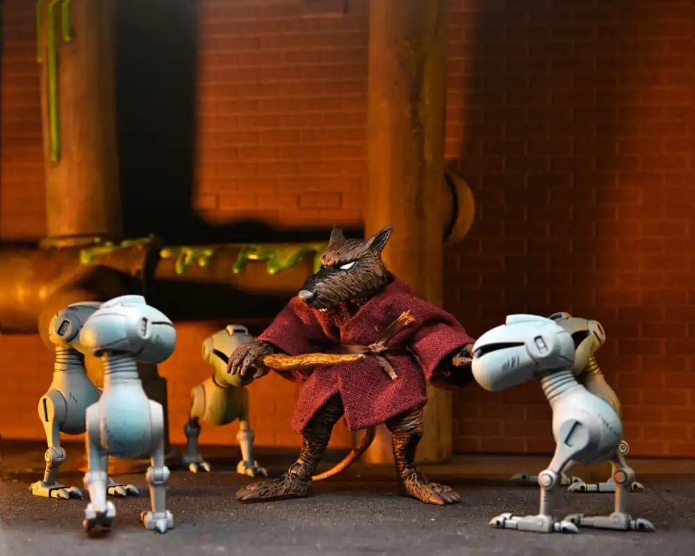 Teenage Mutant Ninja Turtles (Mirage Comics) akcijska figura Splinter 18 cm fotografija proizvoda