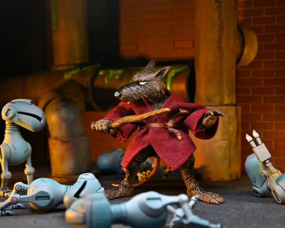 Teenage Mutant Ninja Turtles (Mirage Comics) akcijska figura Splinter 18 cm fotografija proizvoda