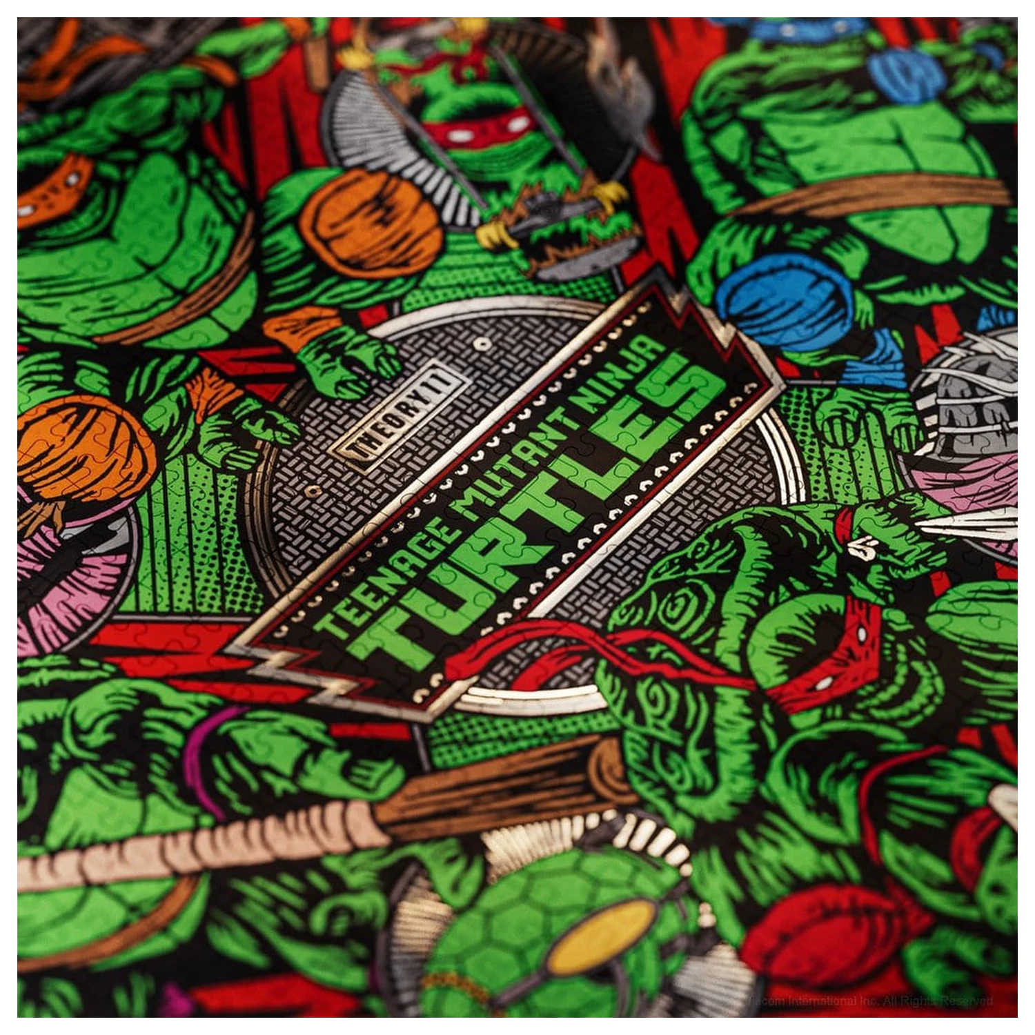 Teenage Mutant Ninja Turtles višedimenzionalna slagalica (1000 dijelova) fotografija proizvoda