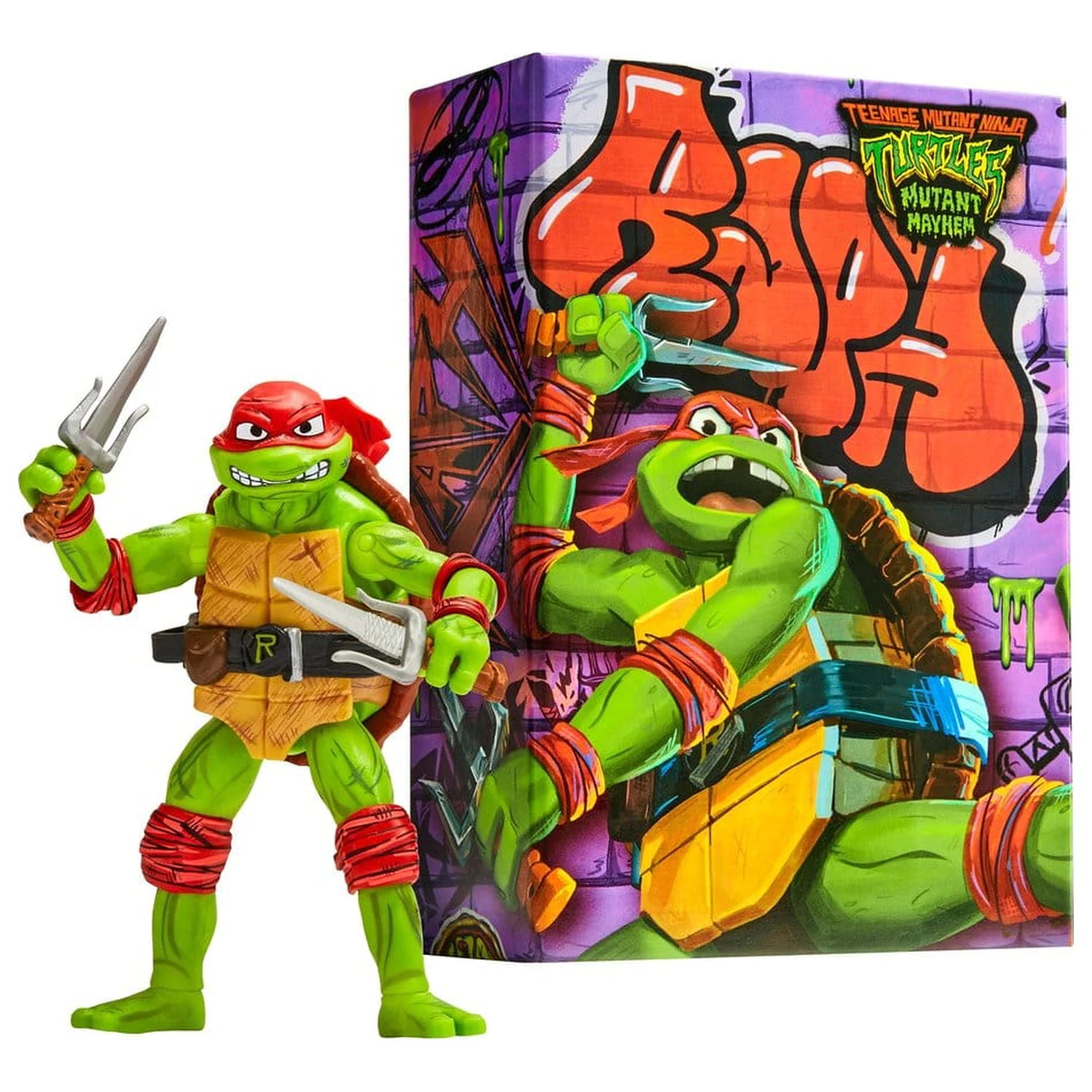 Teenage Mutant Ninja Turtles: Mutant Mayhem Akcijska figura Comic Con Raphael 18 cm fotografija proizvoda