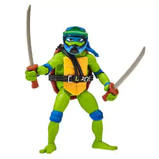 Teenage Mutant Ninja Turtles: Mutant Mayhem Akcijska figura Drive N Kick Leonardo & motocikl 11 cm fotografija proizvoda