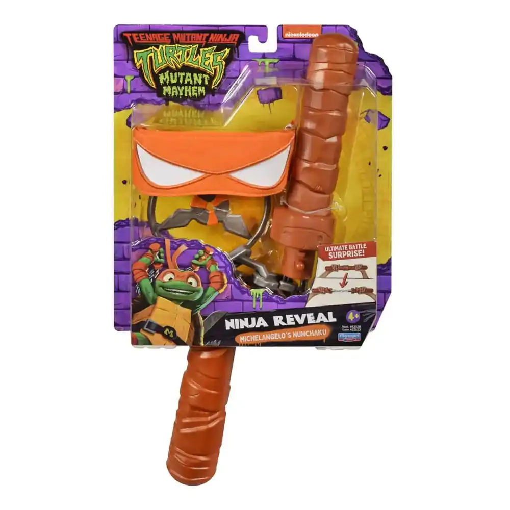 Teenage Mutant Ninja Turtles: Mutant Mayhem Michelangelo Transformirajuči nunčaci fotografija proizvoda