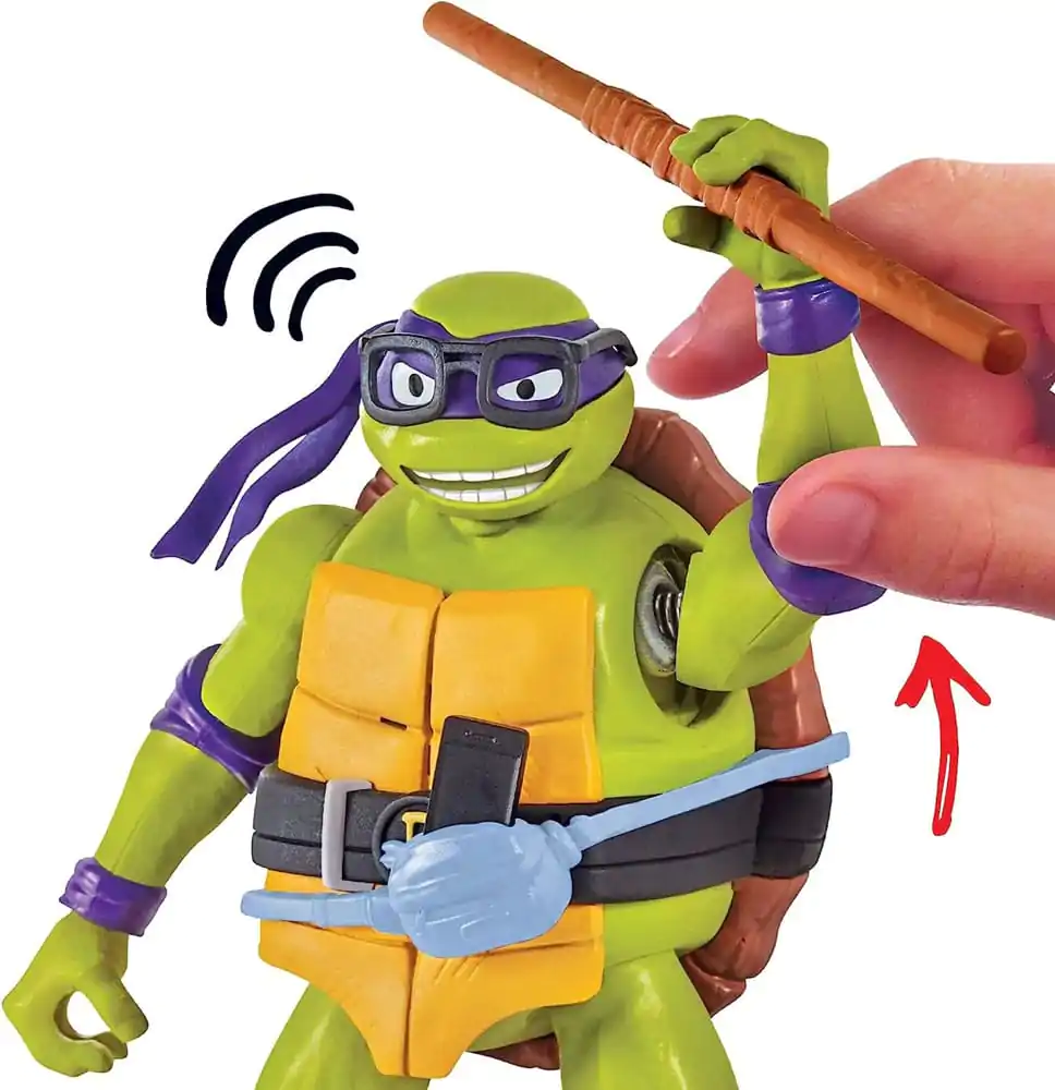 Teenage Mutant Ninja Turtles: Mutant Mayhem Ninja Shouts Akcijska figura Donatello 14 cm fotografija proizvoda