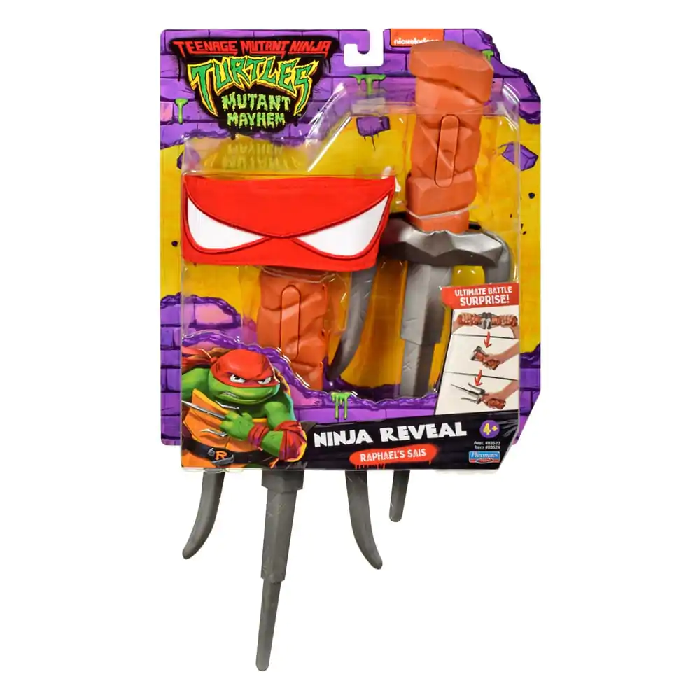 Teenage Mutant Ninja Turtles: Mutant Mayhem Raphael preobrazbeni Sai fotografija proizvoda