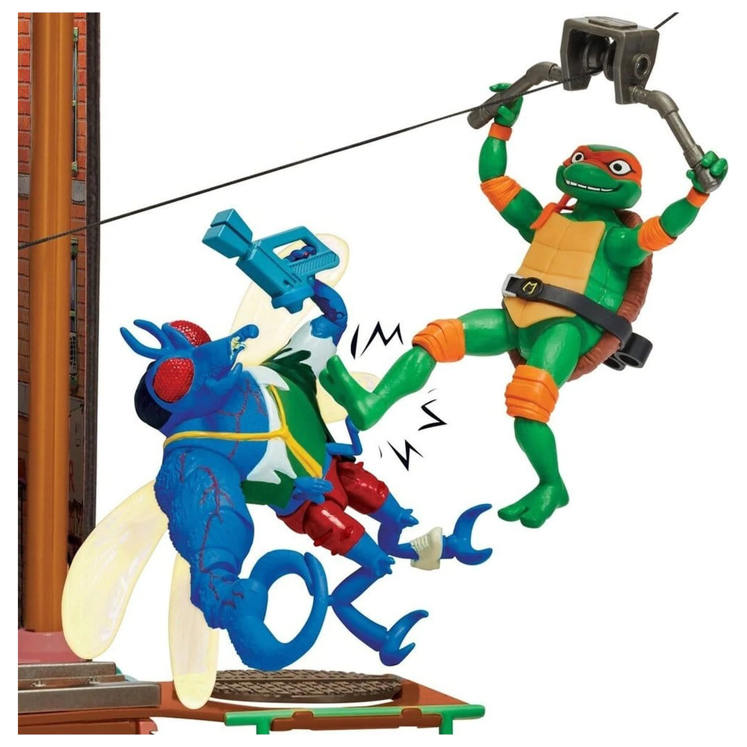 Teenage Mutant Ninja Turtles: Mutant Mayhem Playset Nova verzija skrovišta u kanalizaciji fotografija proizvoda