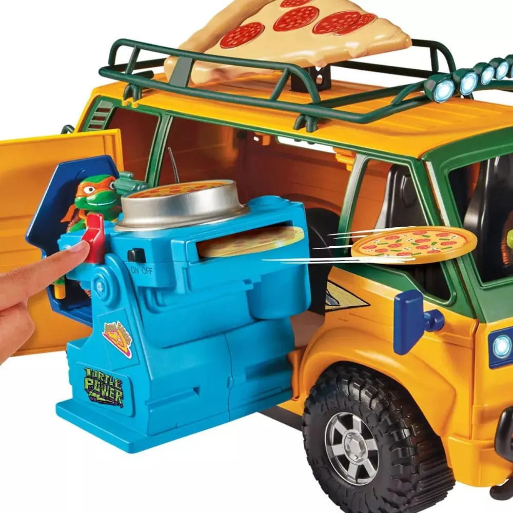 Teenage Mutant Ninja Turtles: Mutant Mayhem Vozilo Pizza kombi 20 cm fotografija proizvoda