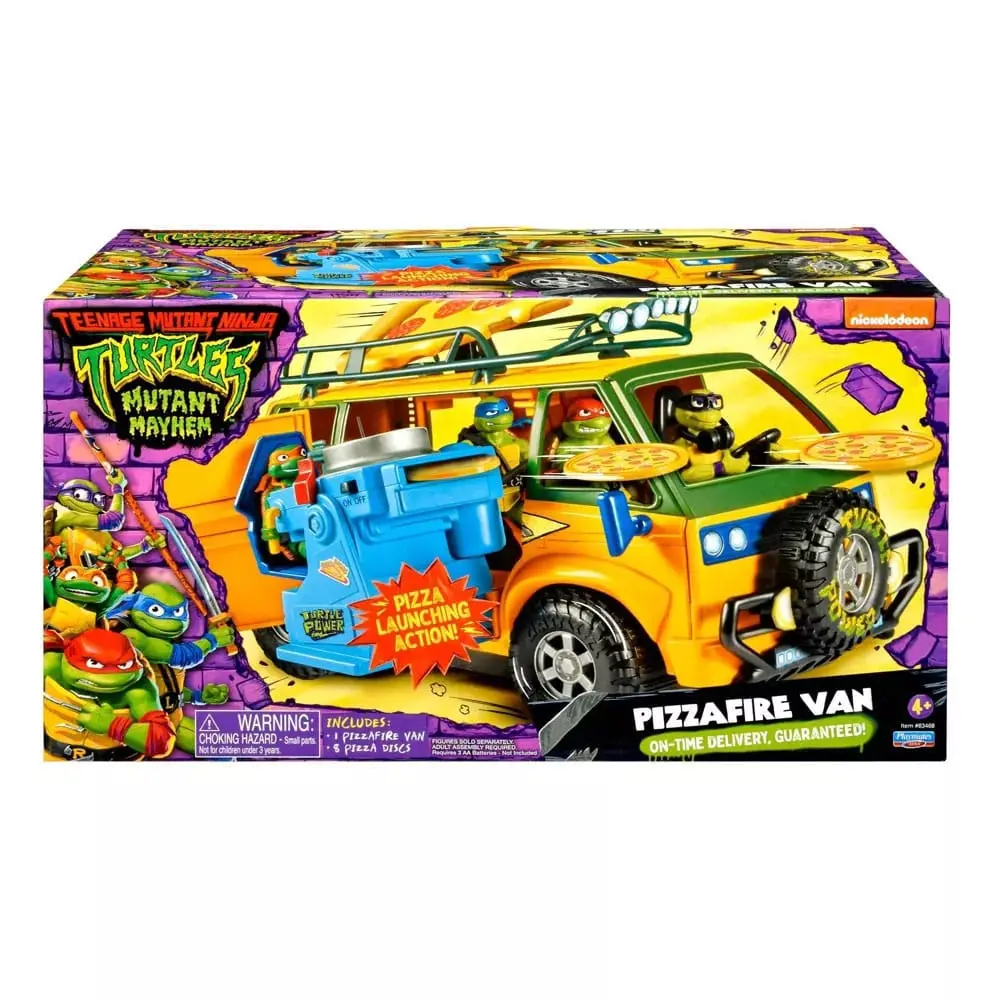 Teenage Mutant Ninja Turtles: Mutant Mayhem Vozilo Pizza kombi 20 cm fotografija proizvoda