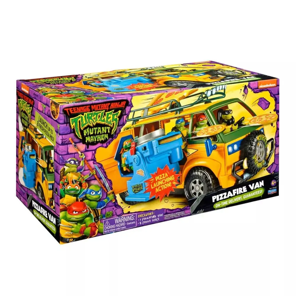 Teenage Mutant Ninja Turtles: Mutant Mayhem Vozilo Pizza kombi 20 cm fotografija proizvoda