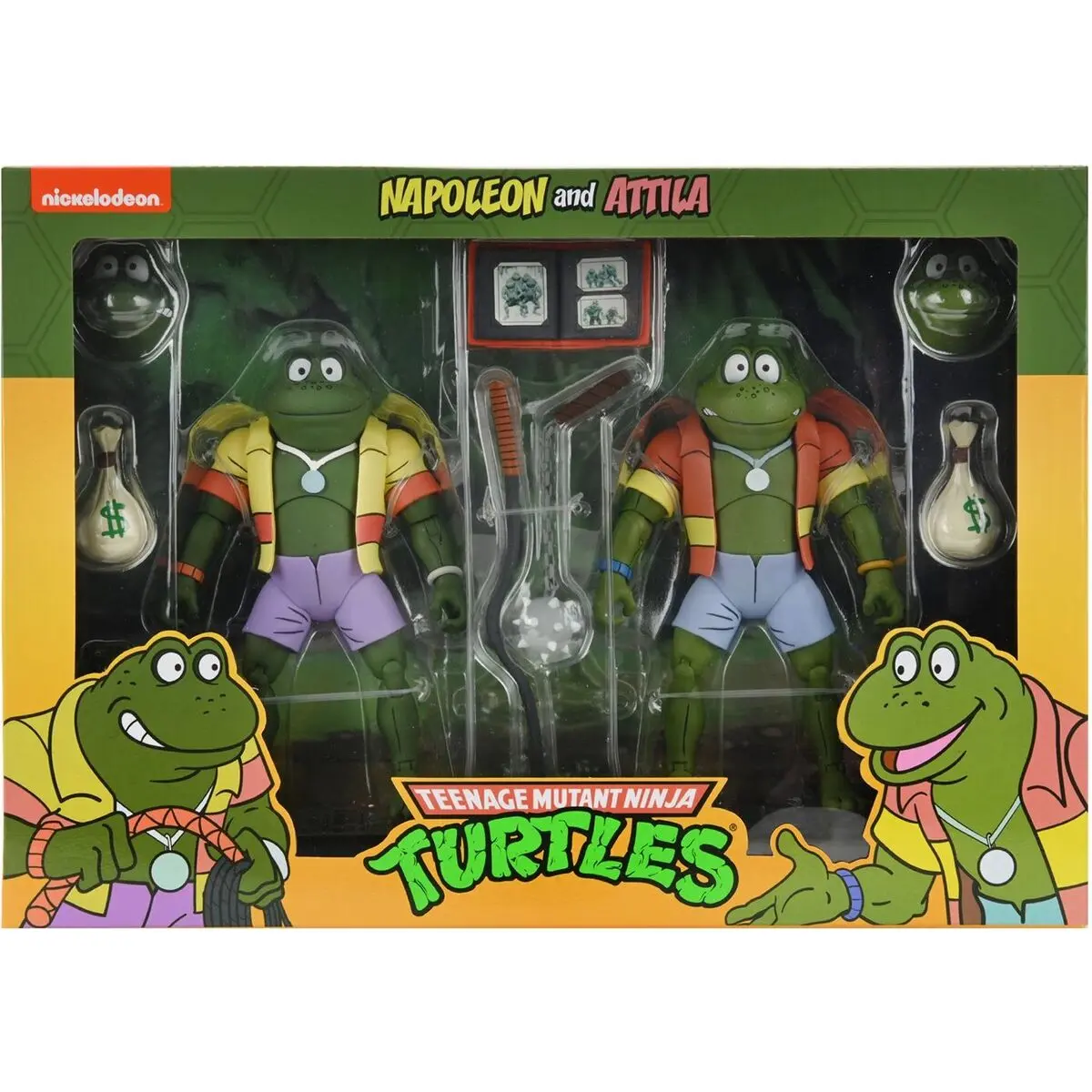 Teenage Mutant Ninja Turtles Napoleon and Atilla pack 2 figure 18cmTeenage Mutant Ninja Turtles Napoleon i Atilla paket 2 figure 18 cm fotografija proizvoda