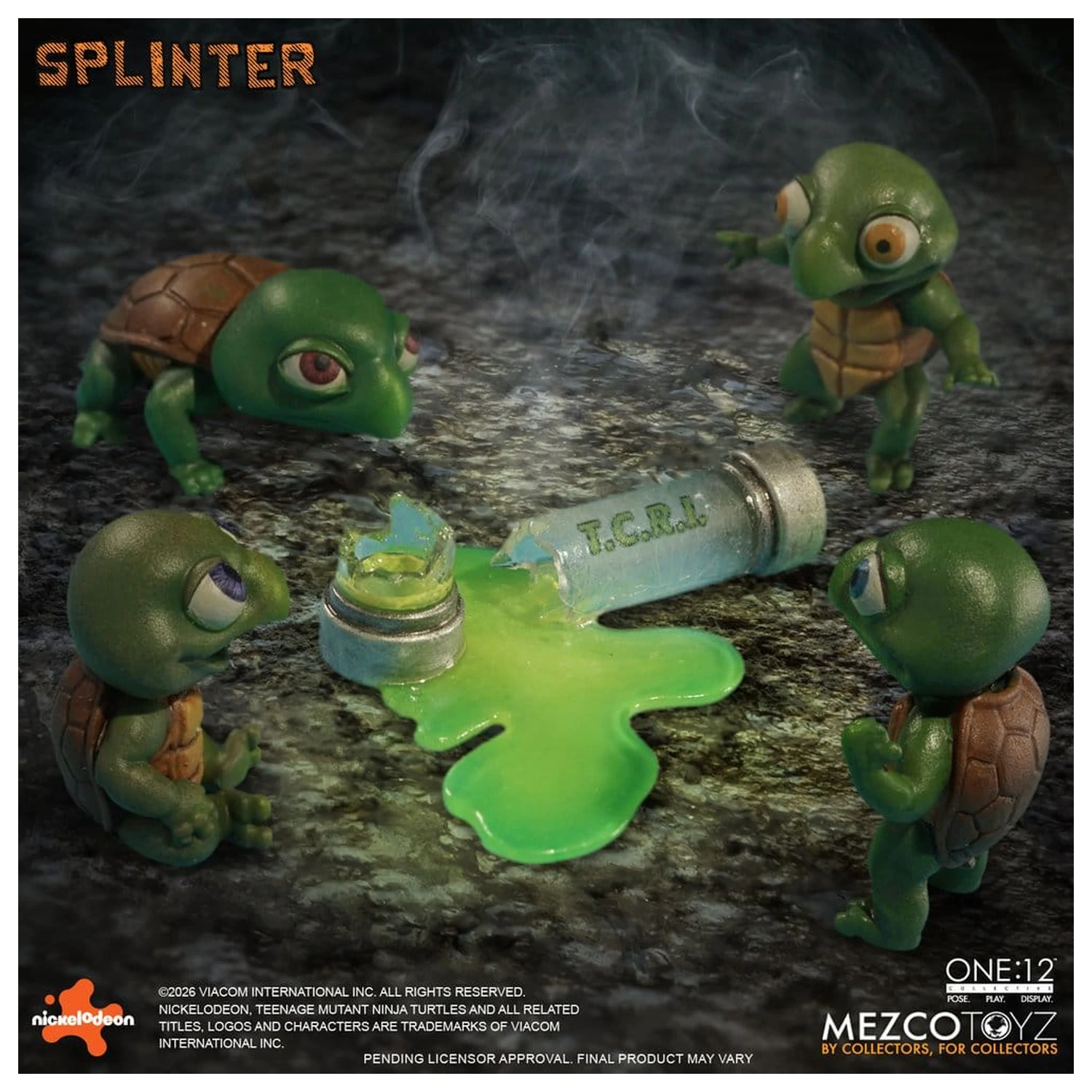 Teenage Mutant Ninja Turtles One:12 Kolekcionarska akcijska figura 1/12 Splinter 17 cm fotografija proizvoda
