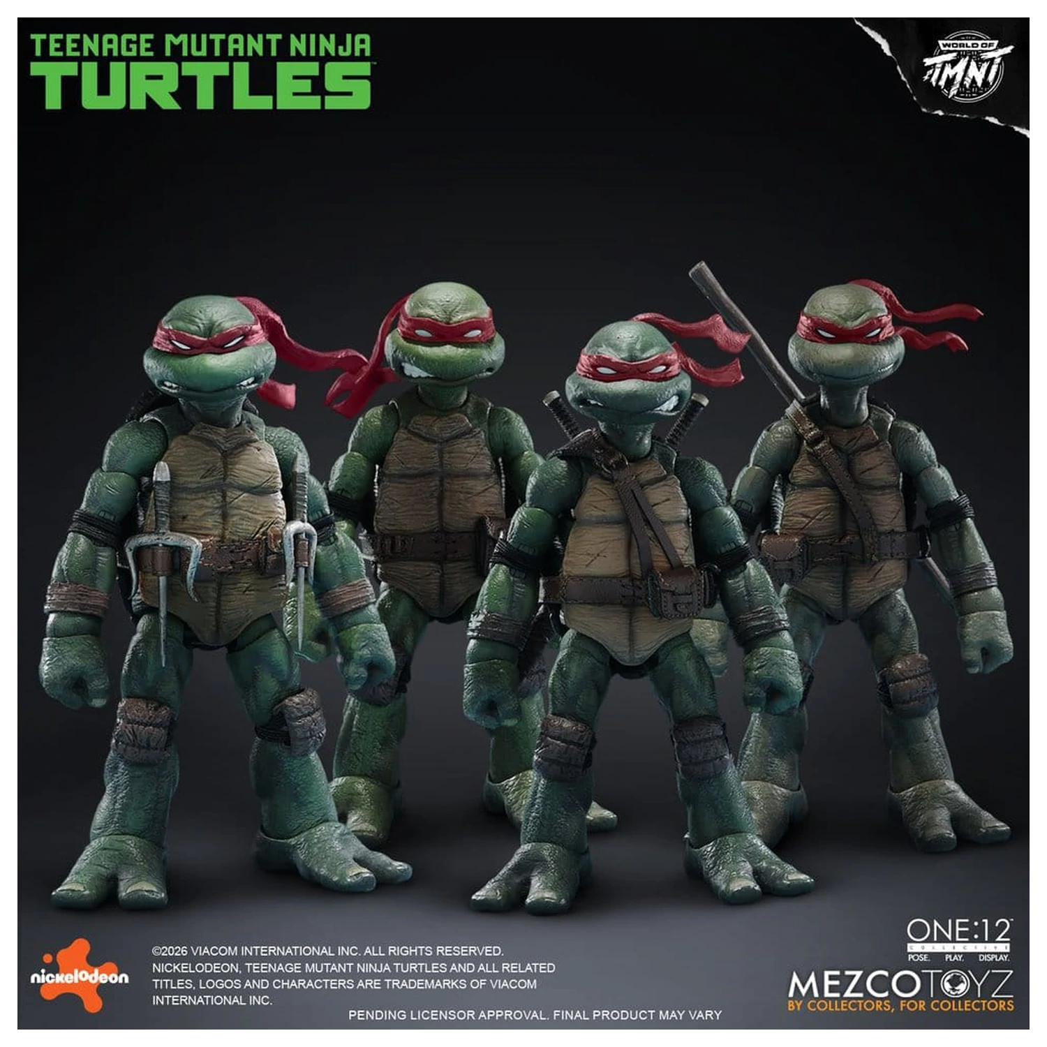 Teenage Mutant Ninja Turtles One:12 Collective akcijske figure 1/12 u kutiji set 17 cm fotografija proizvoda
