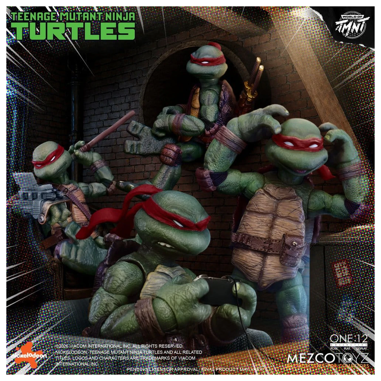 Teenage Mutant Ninja Turtles One:12 Collective akcijske figure 1/12 u kutiji set 17 cm fotografija proizvoda