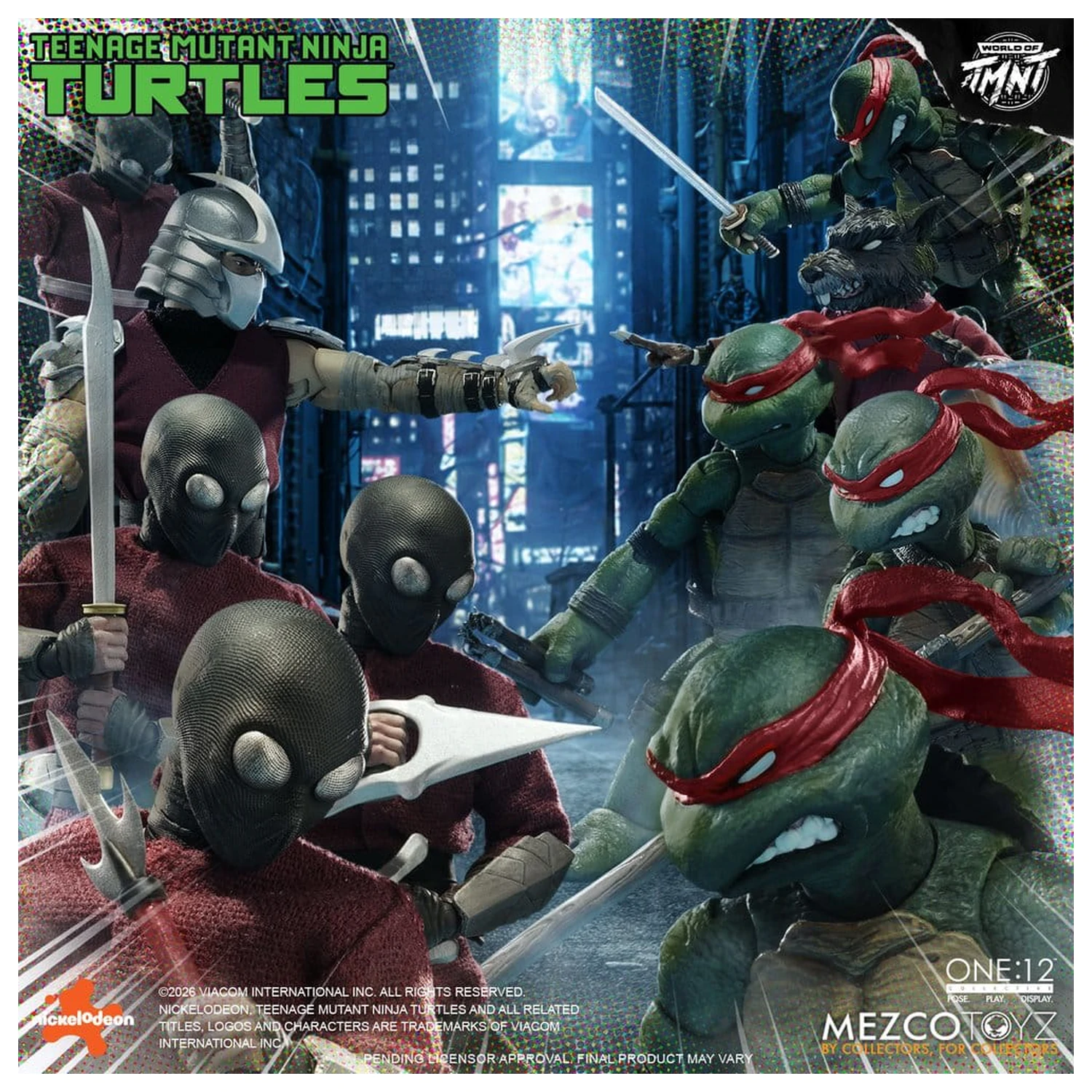 Teenage Mutant Ninja Turtles One:12 Collective akcijske figure 1/12 u kutiji set 17 cm fotografija proizvoda