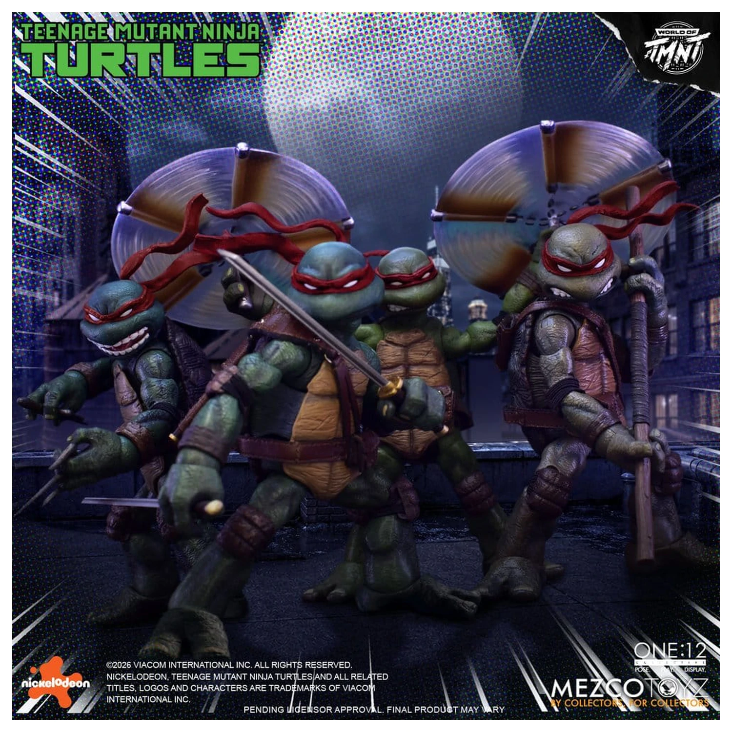 Teenage Mutant Ninja Turtles One:12 Collective akcijske figure 1/12 u kutiji set 17 cm fotografija proizvoda