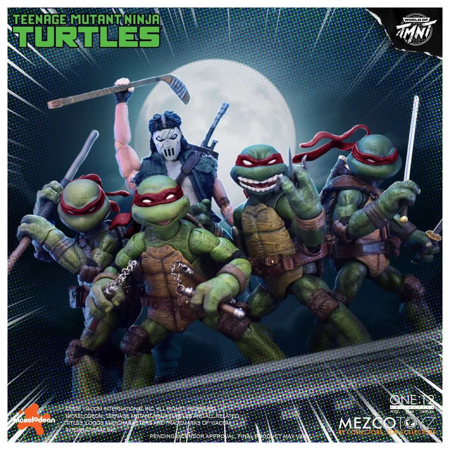 Teenage Mutant Ninja Turtles One:12 Collective akcijske figure 1/12 u kutiji set 17 cm fotografija proizvoda