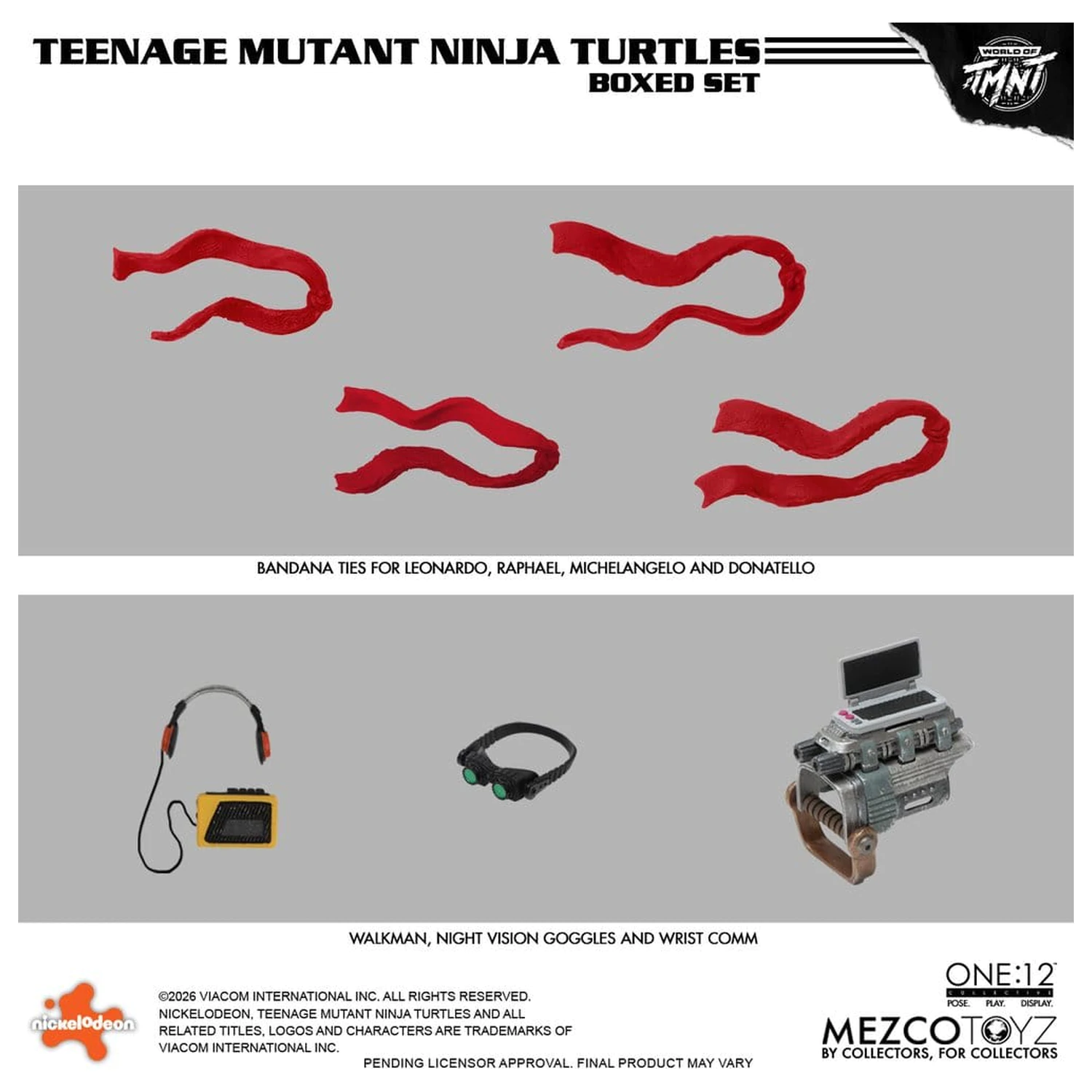 Teenage Mutant Ninja Turtles One:12 Collective akcijske figure 1/12 u kutiji set 17 cm fotografija proizvoda
