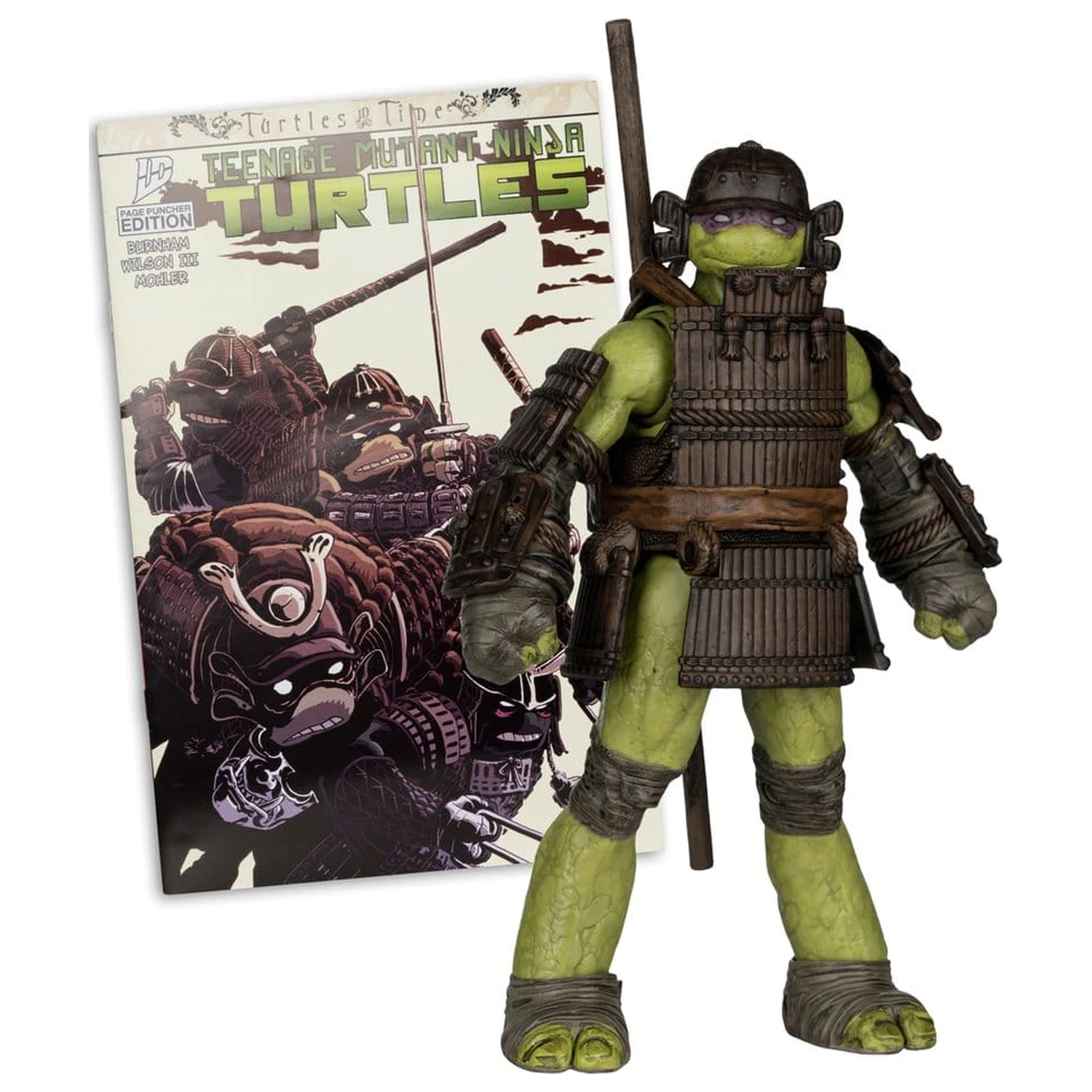 Teenage Mutant Ninja Turtles Page Punchers akcijska figura Donatello (Turtles in Time) 13 cm fotografija proizvoda