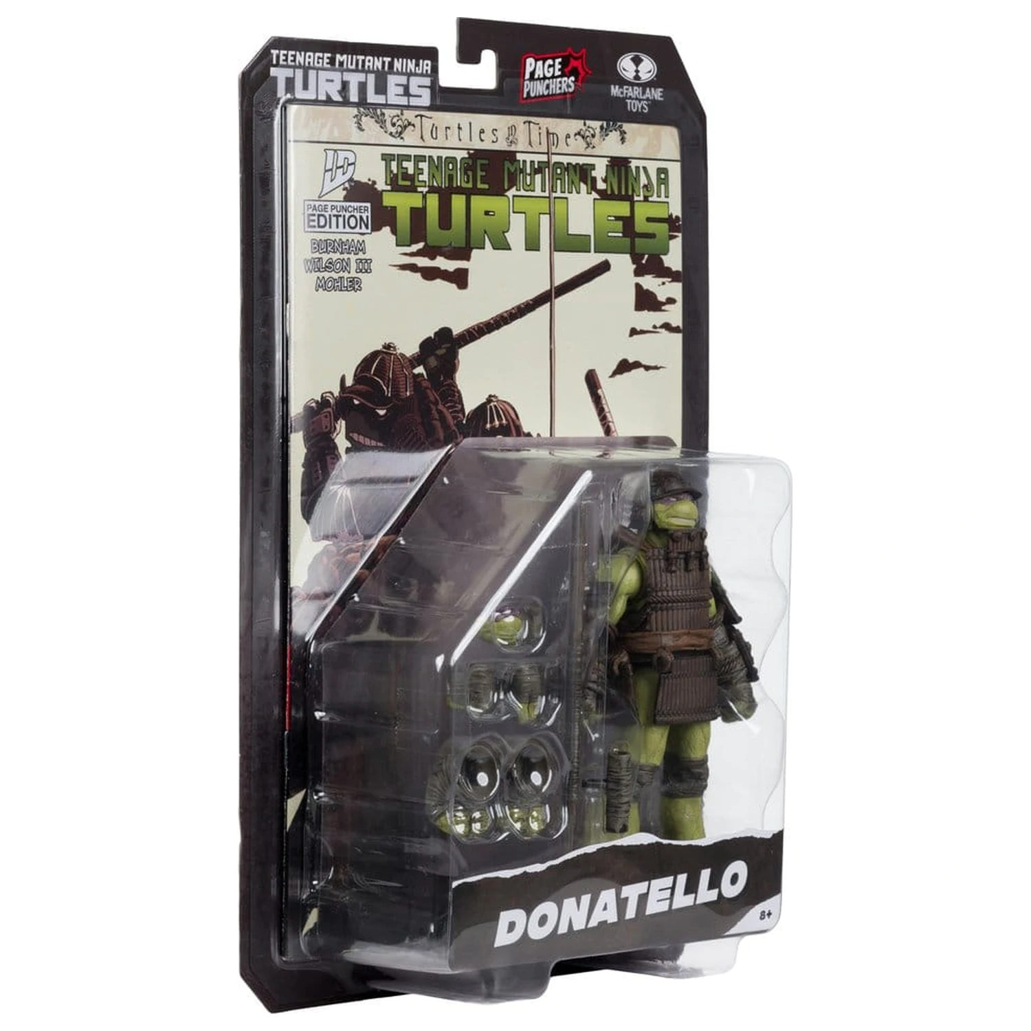 Teenage Mutant Ninja Turtles Page Punchers akcijska figura Donatello (Turtles in Time) 13 cm fotografija proizvoda