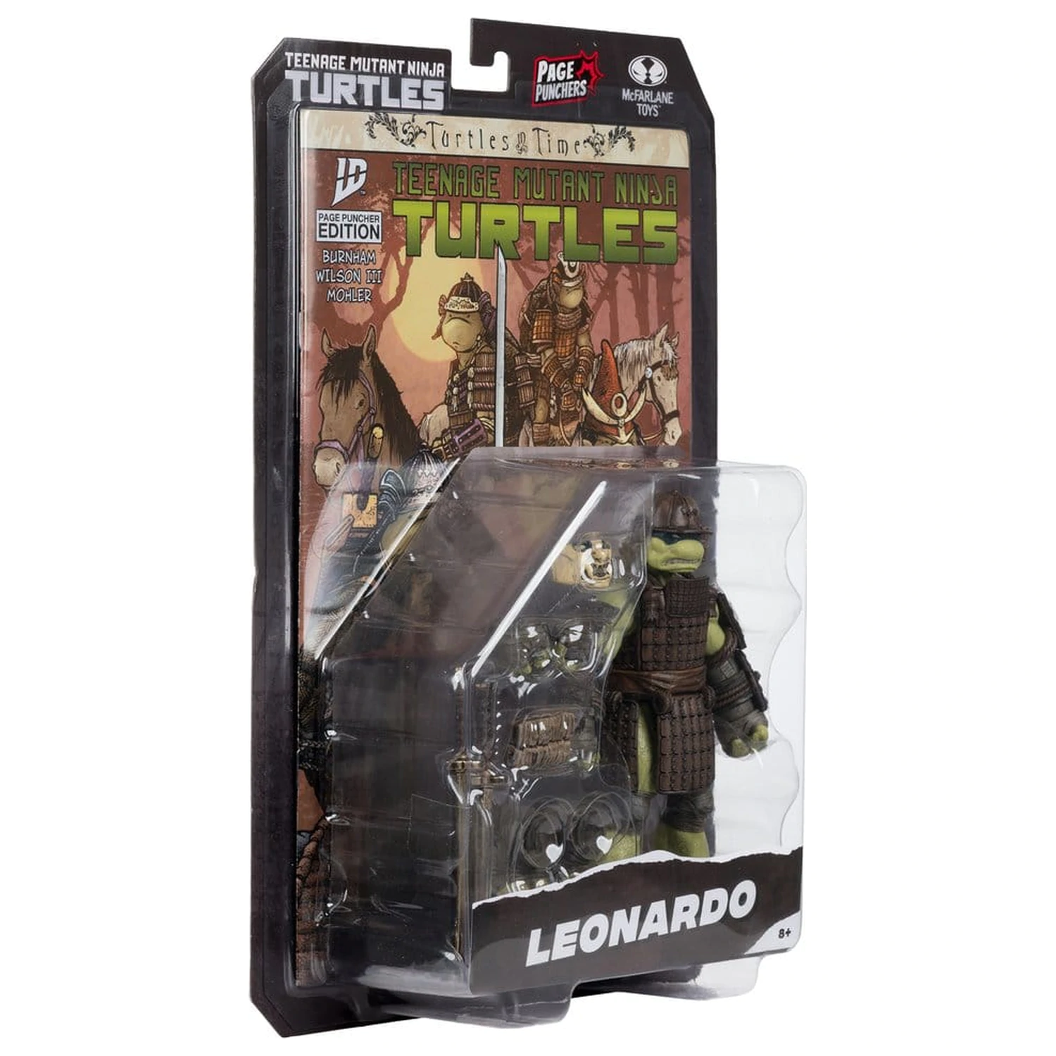 Teenage Mutant Ninja Turtles Page Punchers figura Leonardo (Turtles in Time) 13 cm fotografija proizvoda