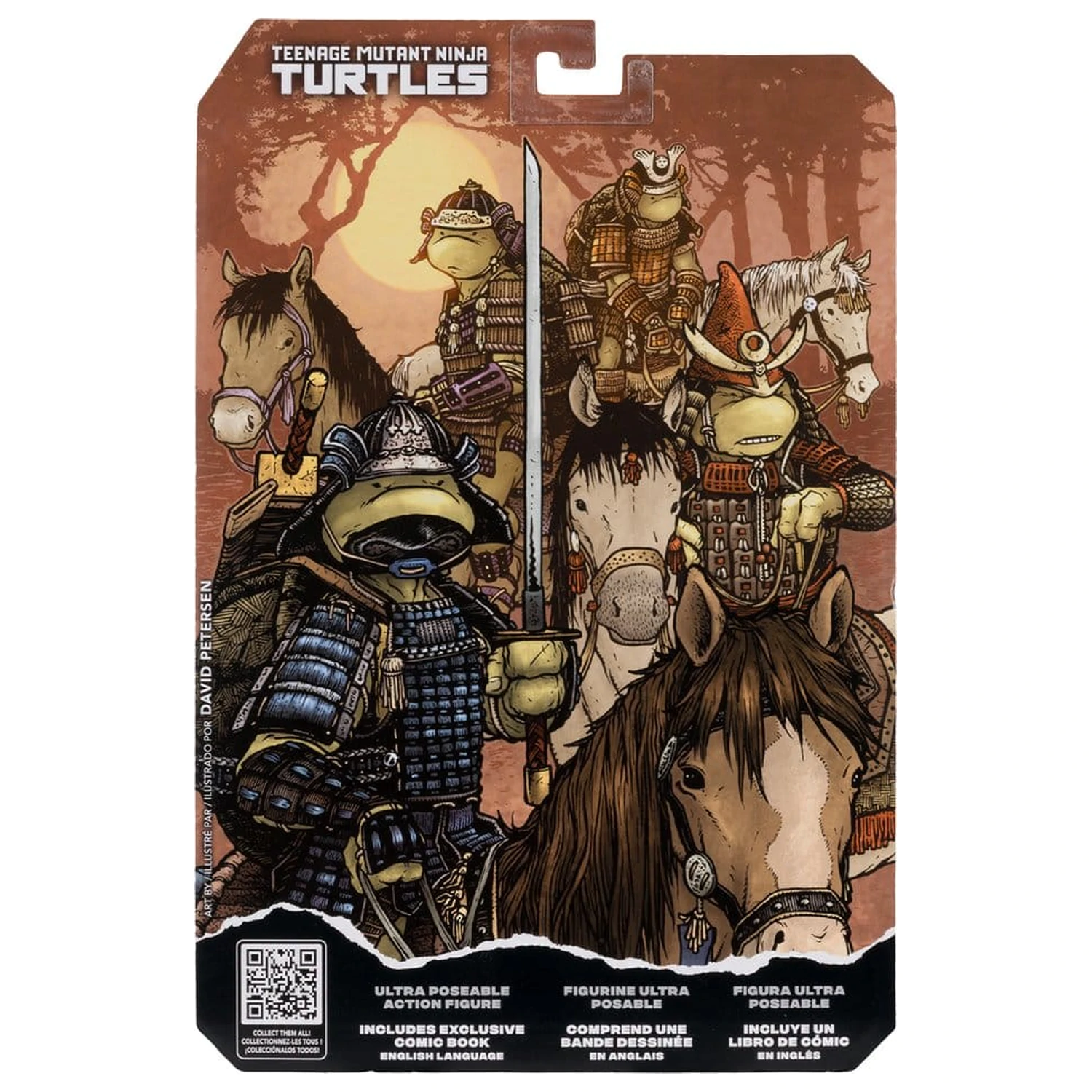 Teenage Mutant Ninja Turtles Page Punchers figura Leonardo (Turtles in Time) 13 cm fotografija proizvoda