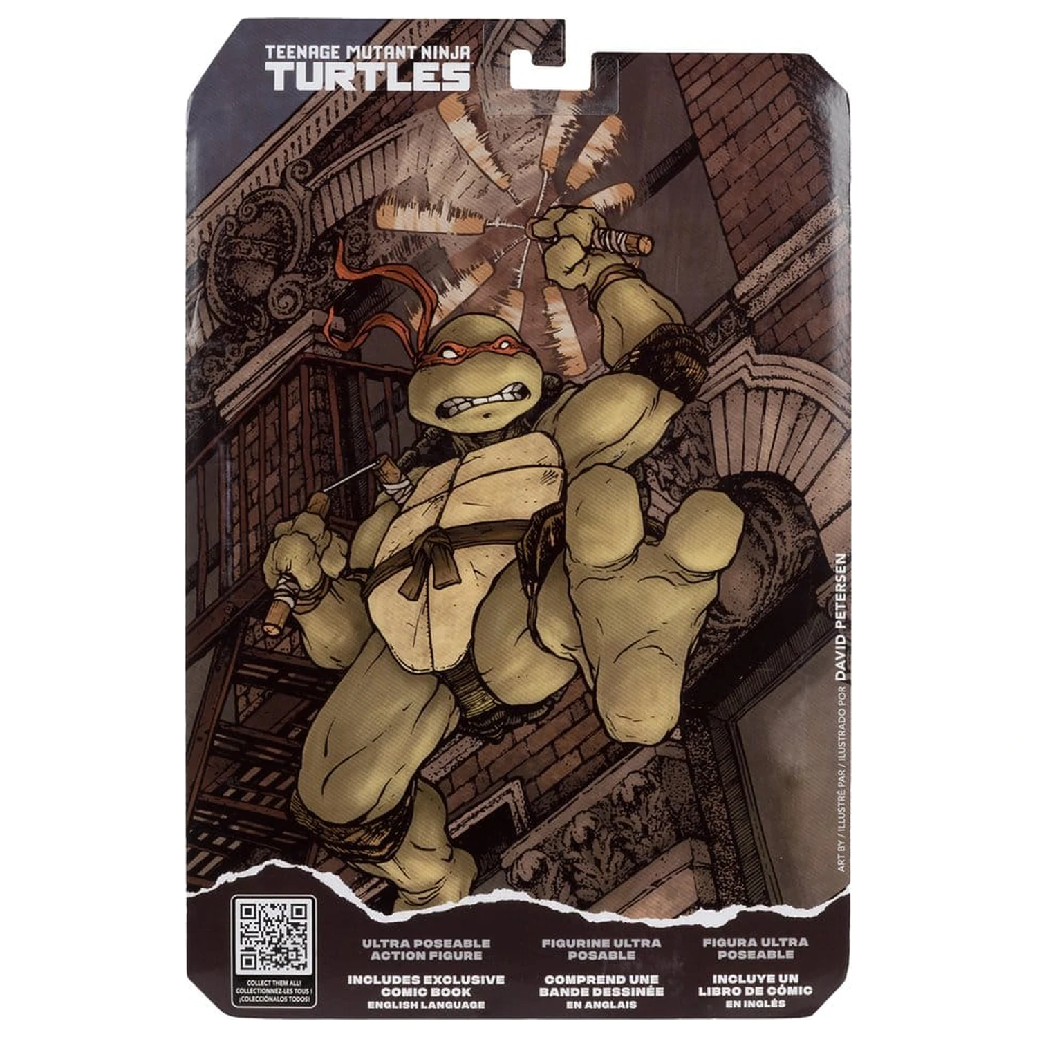 Teenage Mutant Ninja Turtles Page Punchers akcijska figura Michelangelo 13 cm fotografija proizvoda