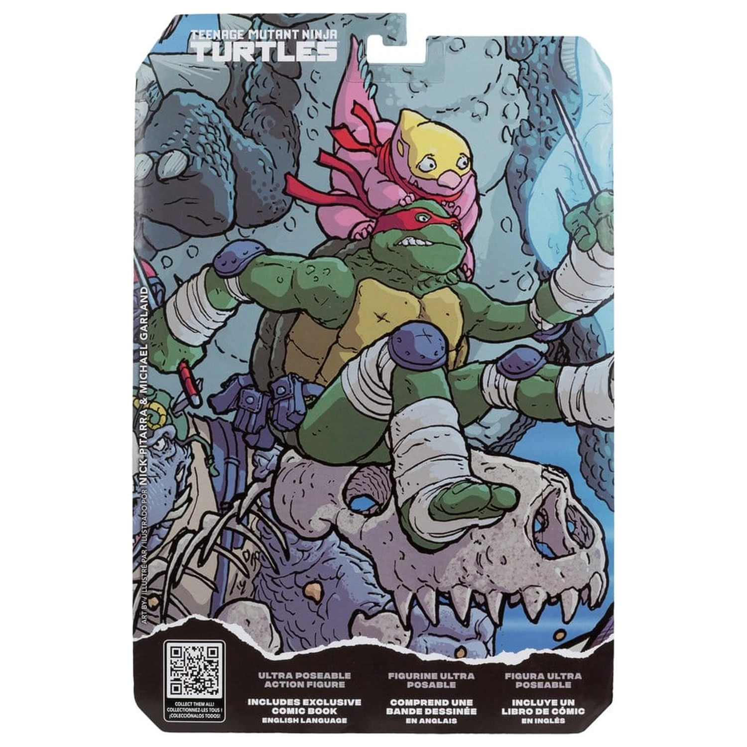 Teenage Mutant Ninja Turtles Page Punchers figura Raphael 13 cm fotografija proizvoda