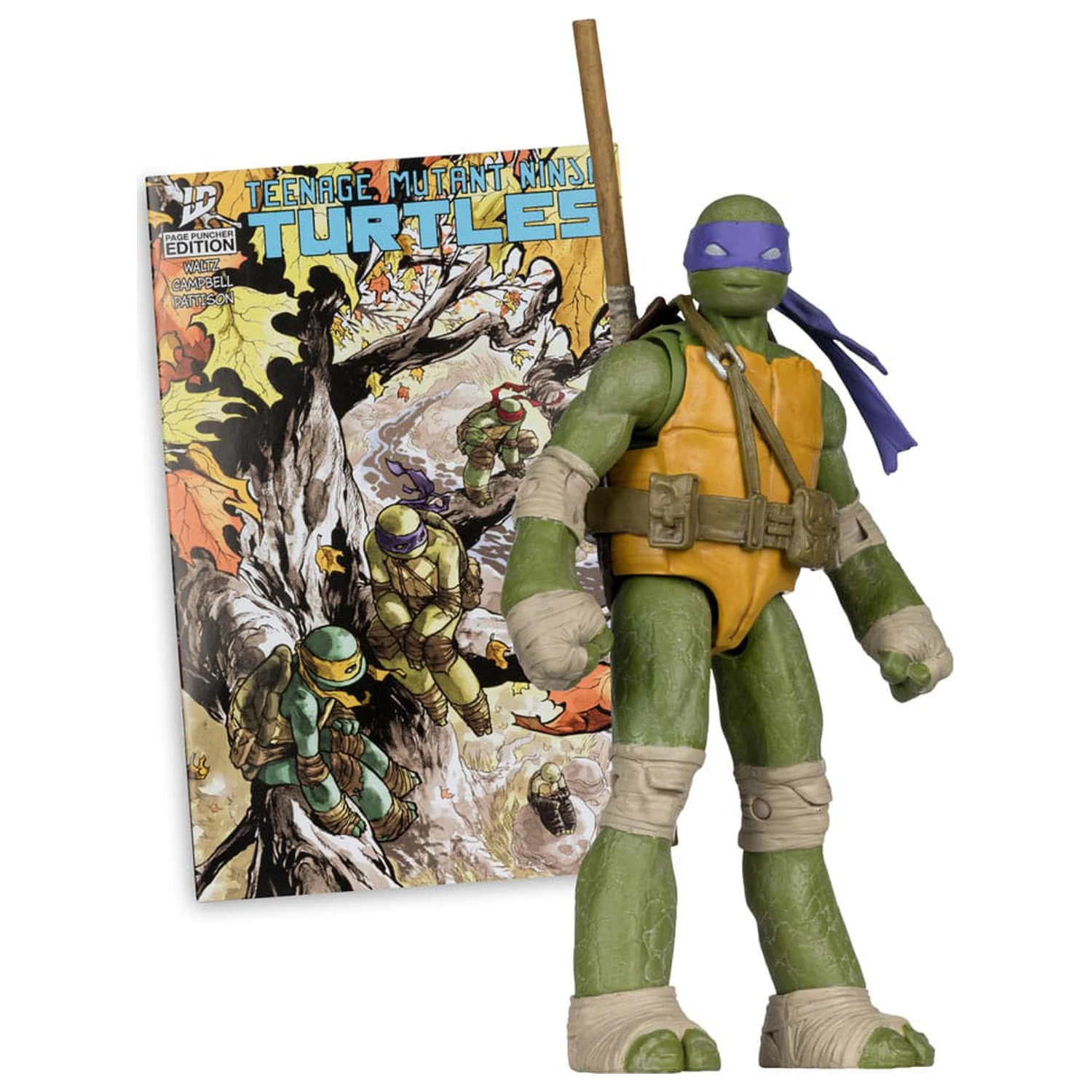 Teenage Mutant Ninja Turtles Page Punchers akcijska figura Donatello 13 cm fotografija proizvoda