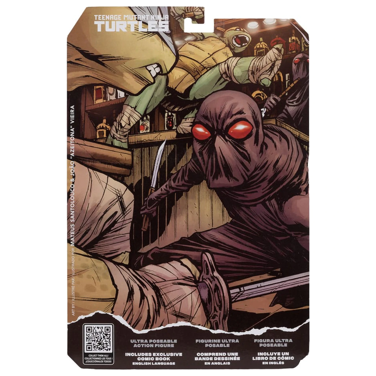 Teenage Mutant Ninja Turtles Page Punchers akcijska figura Foot Soldier 14 cm fotografija proizvoda