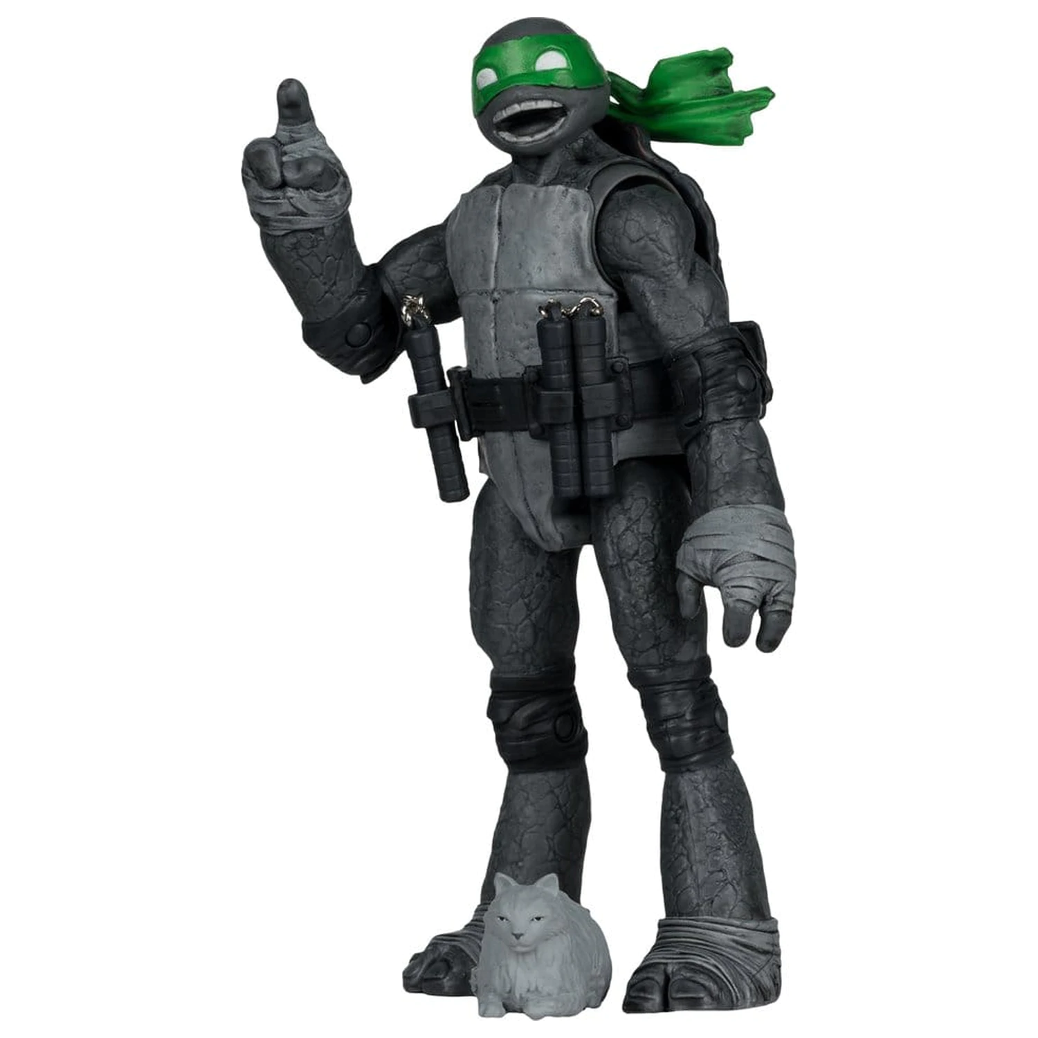 Teenage Mutant Ninja Turtles Page Punchers figura Michelangelo (crna, bijela i zelena) (Red Platinum Edition) 13 cm fotografija proizvoda
