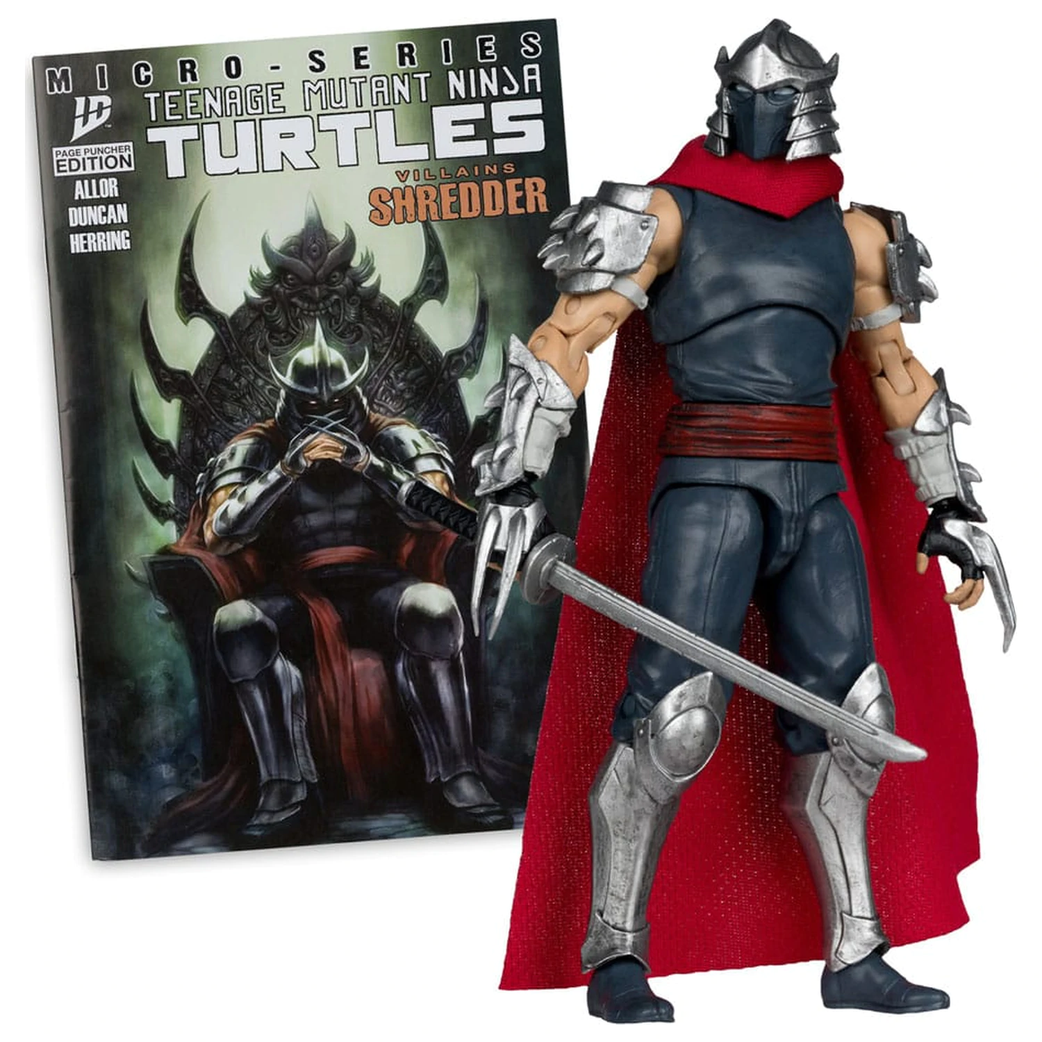 Teenage Mutant Ninja Turtles Page Punchers akcijska figura Shredder 14 cm fotografija proizvoda