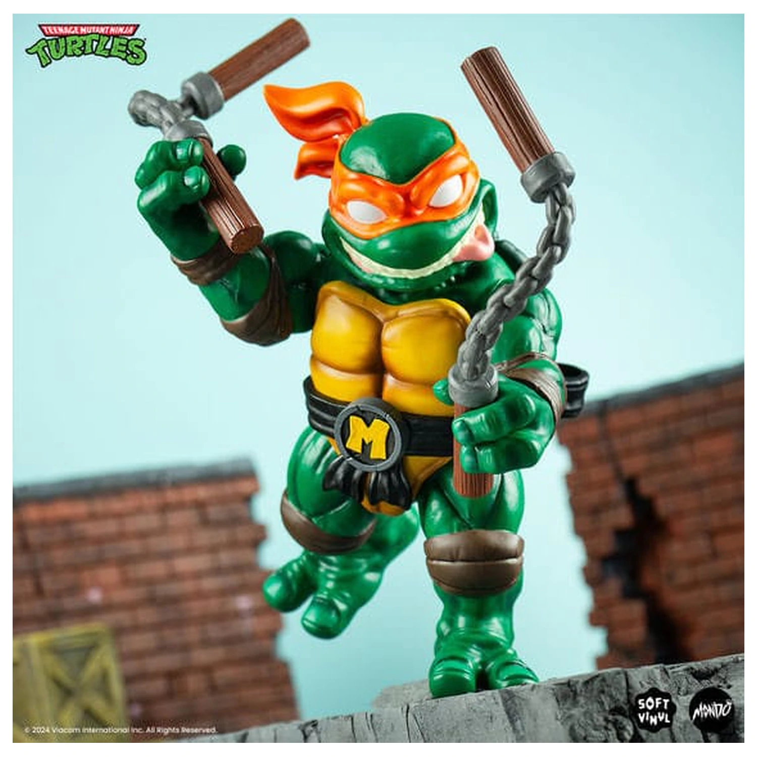 Teenage Mutant Ninja Turtles Soft Vinyl figura Michelangelo 20 cm fotografija proizvoda
