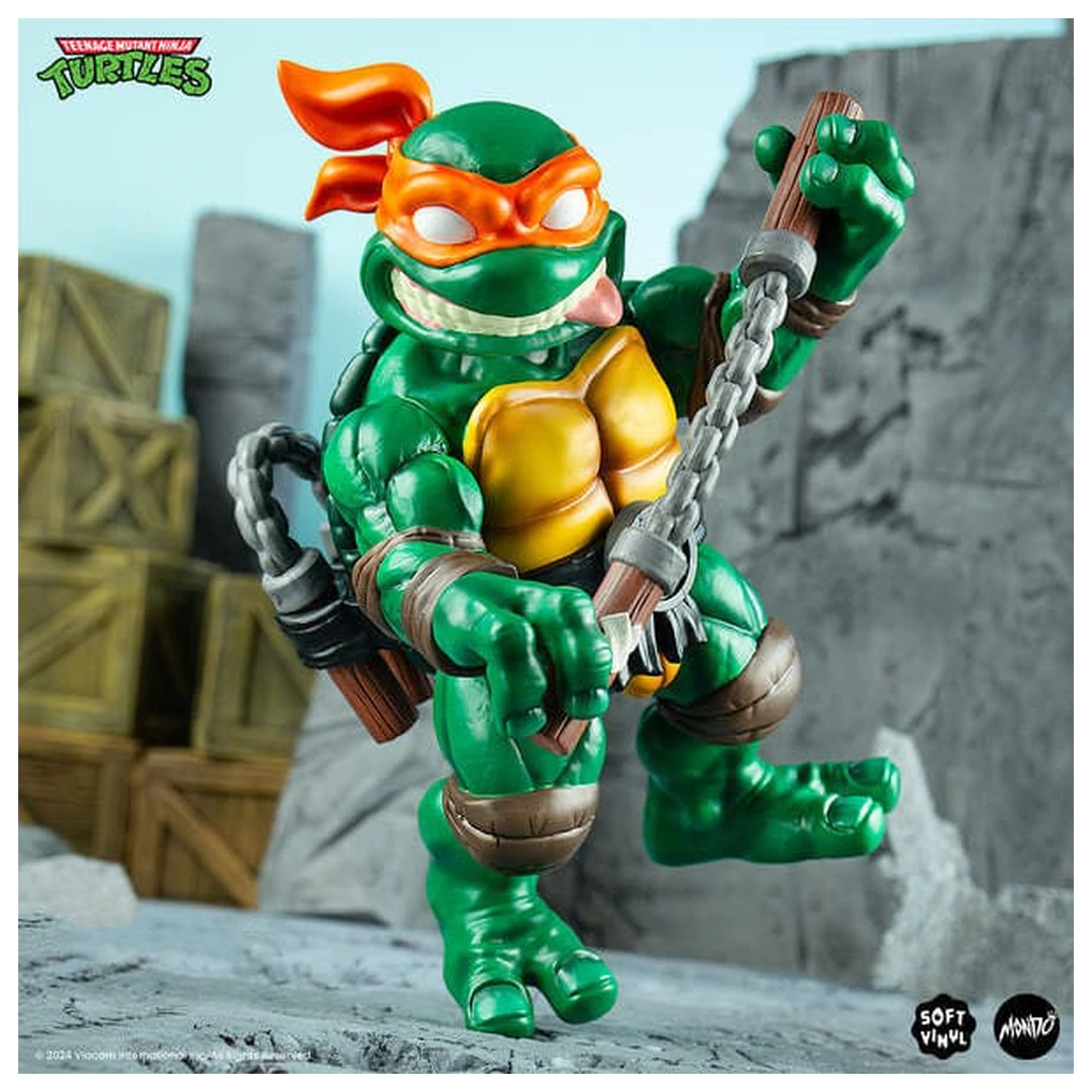 Teenage Mutant Ninja Turtles Soft Vinyl figura Michelangelo 20 cm fotografija proizvoda