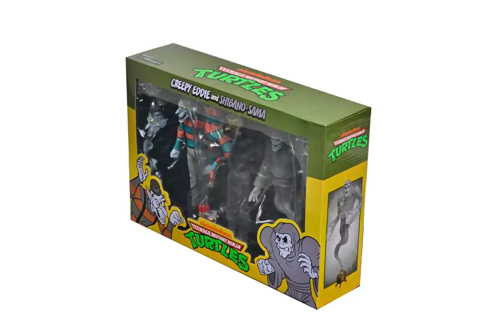 Teenage Mutant Ninja Turtles: Saturday Morning Adventures akcijska figura 2-Pack Creepy Eddie & Shibano-Sama 17 cm fotografija proizvoda