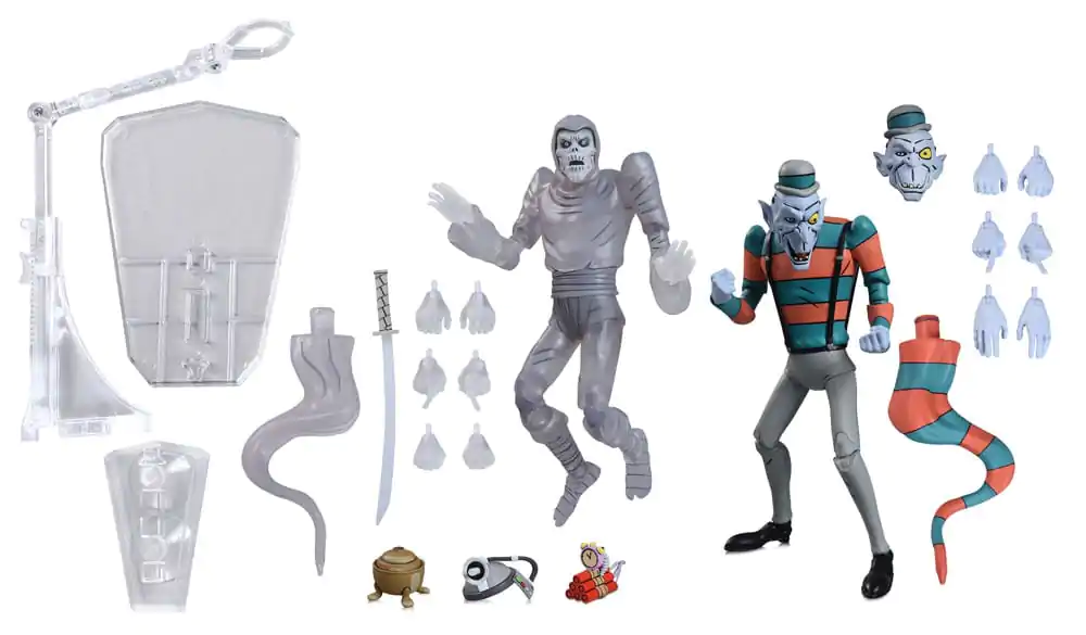 Teenage Mutant Ninja Turtles: Saturday Morning Adventures akcijska figura 2-Pack Creepy Eddie & Shibano-Sama 17 cm fotografija proizvoda