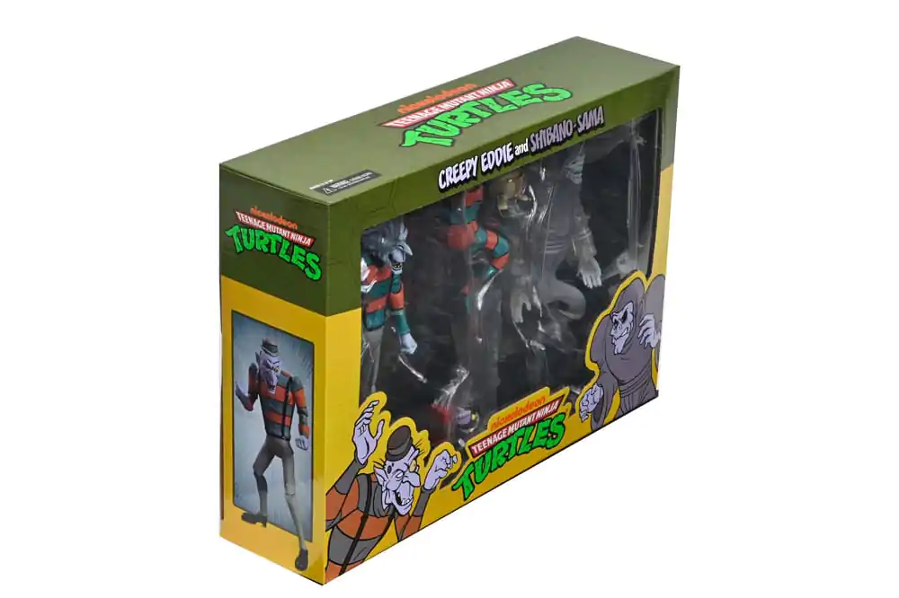 Teenage Mutant Ninja Turtles: Saturday Morning Adventures akcijska figura 2-Pack Creepy Eddie & Shibano-Sama 17 cm fotografija proizvoda