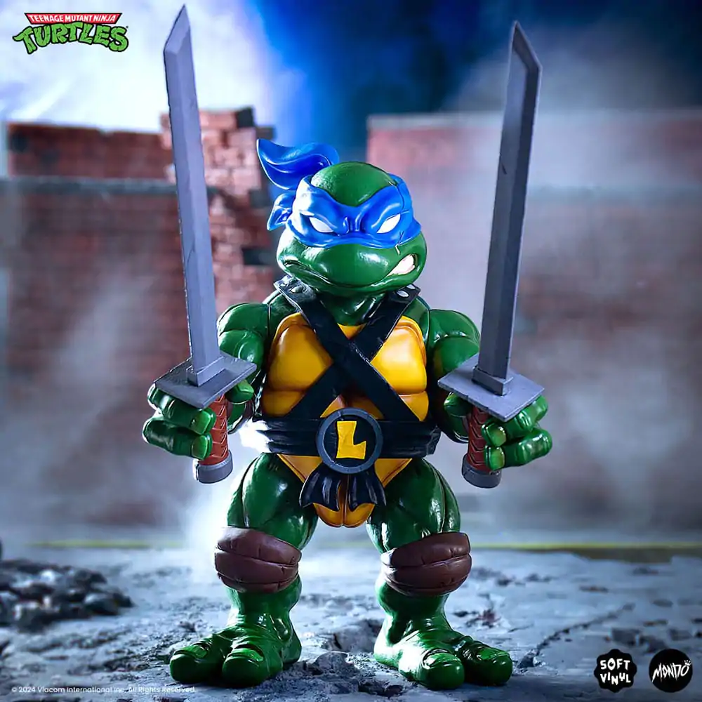 Teenage Mutant Ninja Turtles Soft Vinyl Figura Leonardo 25 cm fotografija proizvoda