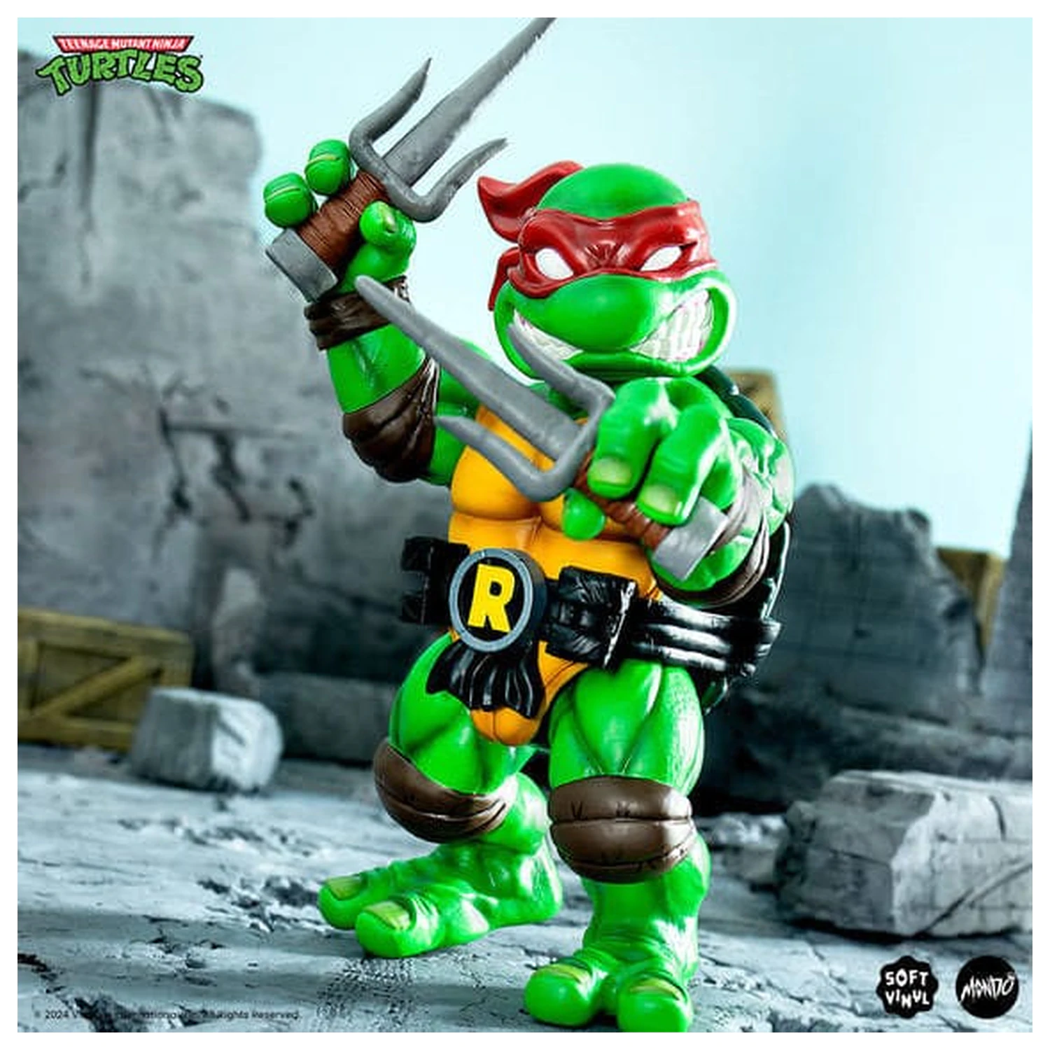 Teenage Mutant Ninja Turtles mekana vinilna figura Raphael 20 cm fotografija proizvoda