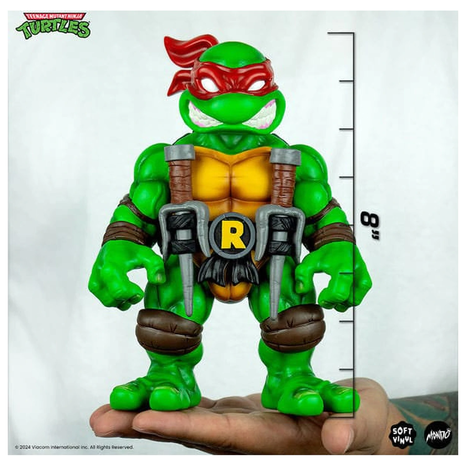 Teenage Mutant Ninja Turtles mekana vinilna figura Raphael 20 cm fotografija proizvoda