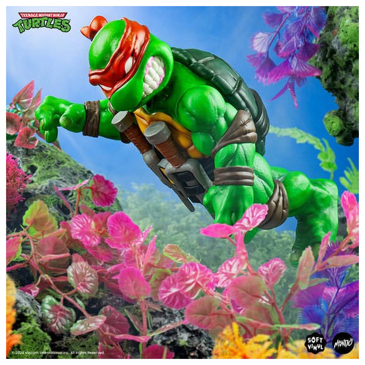 Teenage Mutant Ninja Turtles mekana vinilna figura Raphael 20 cm fotografija proizvoda
