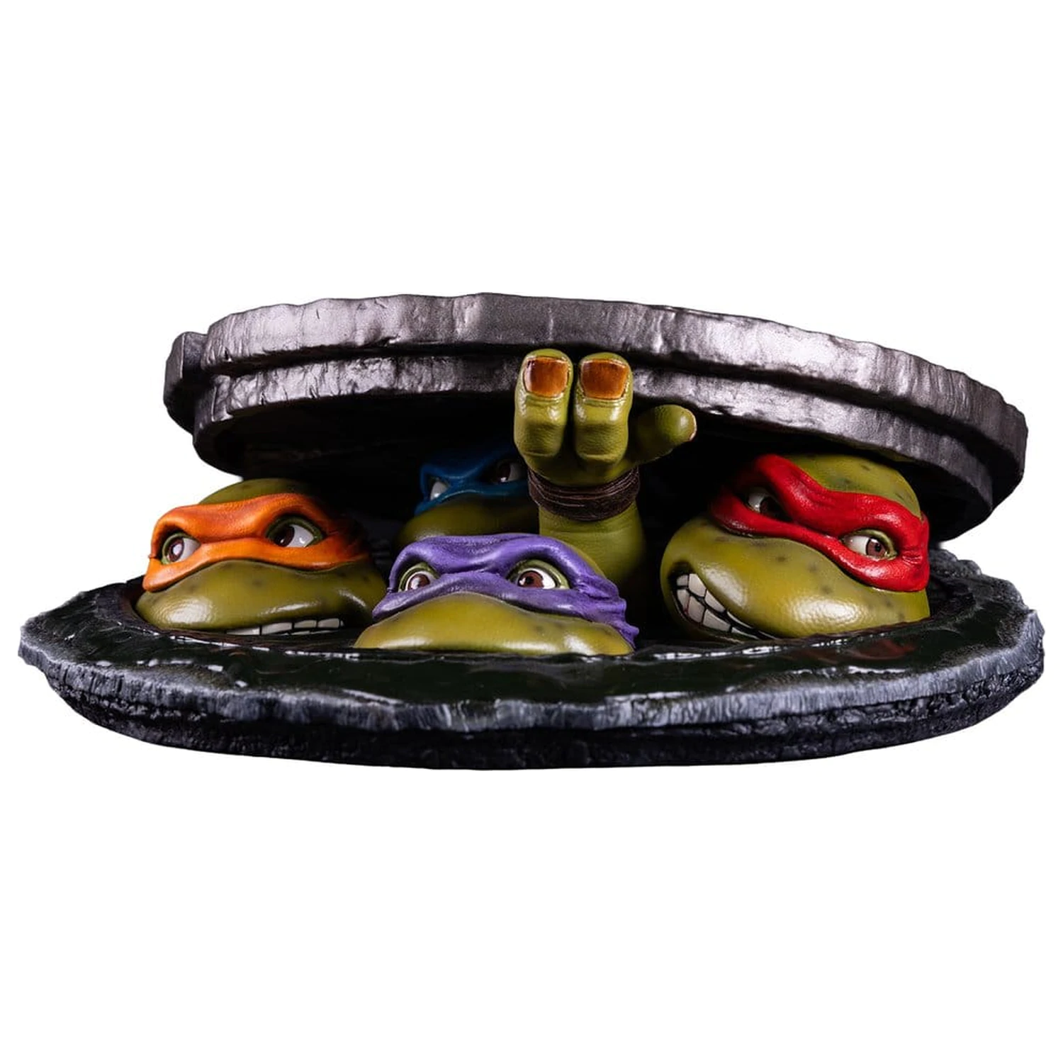 Teenage Mutant Ninja Turtles Stolni set 1/4 Underground 11 cm fotografija proizvoda