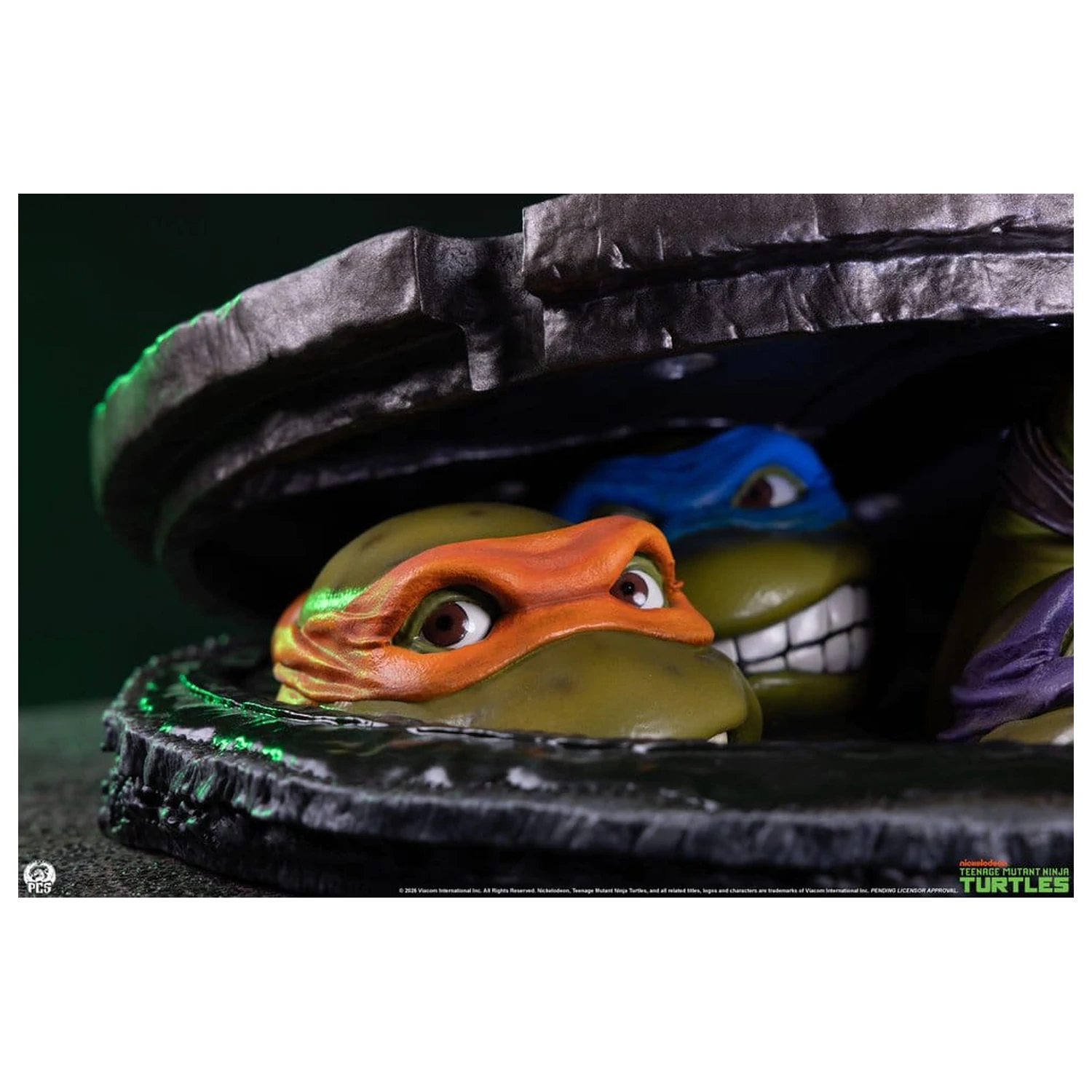 Teenage Mutant Ninja Turtles Stolni set 1/4 Underground 11 cm fotografija proizvoda